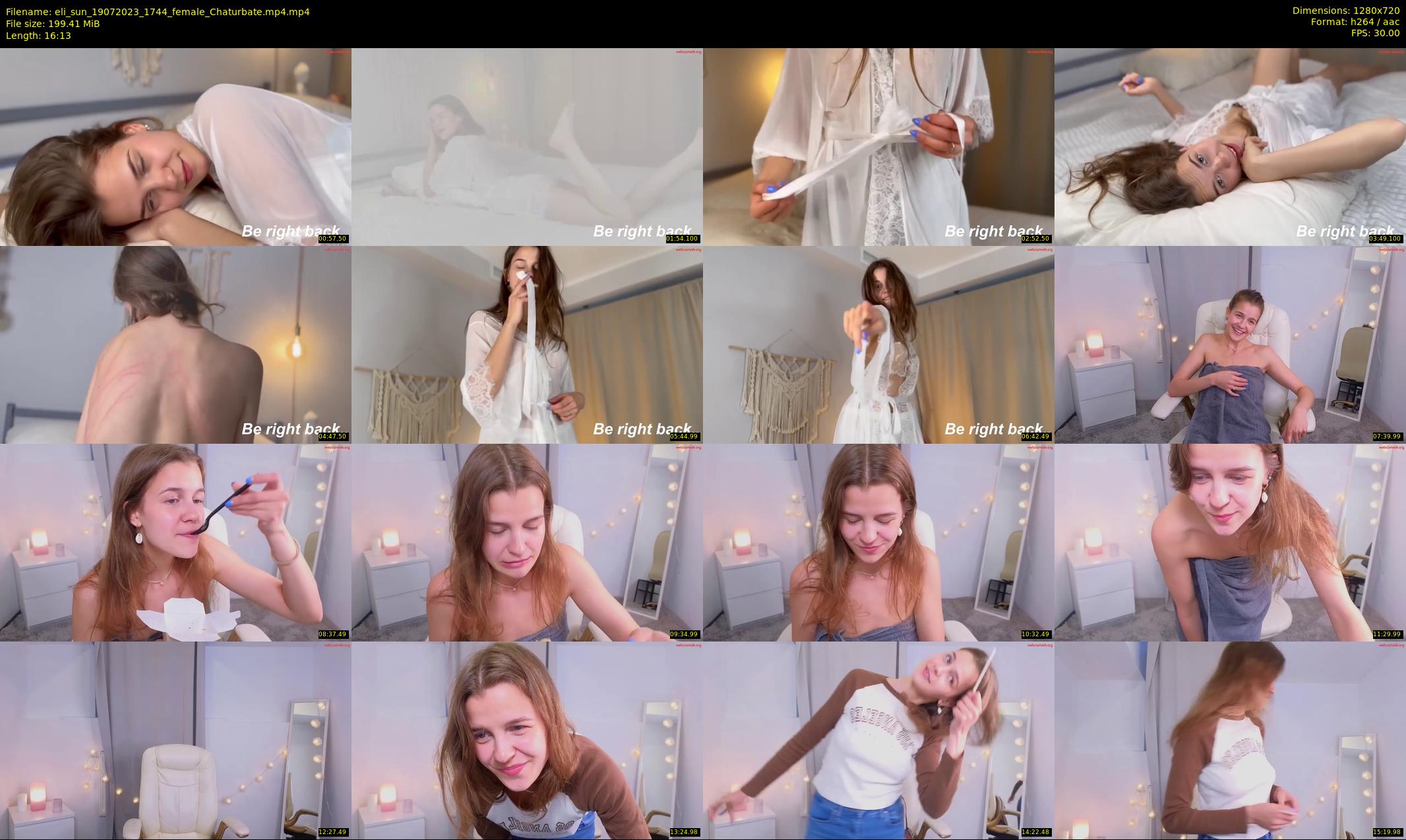 eli_sun — 17 minute Chaturbate female cam show recording, 720p, Jul 19, 2023