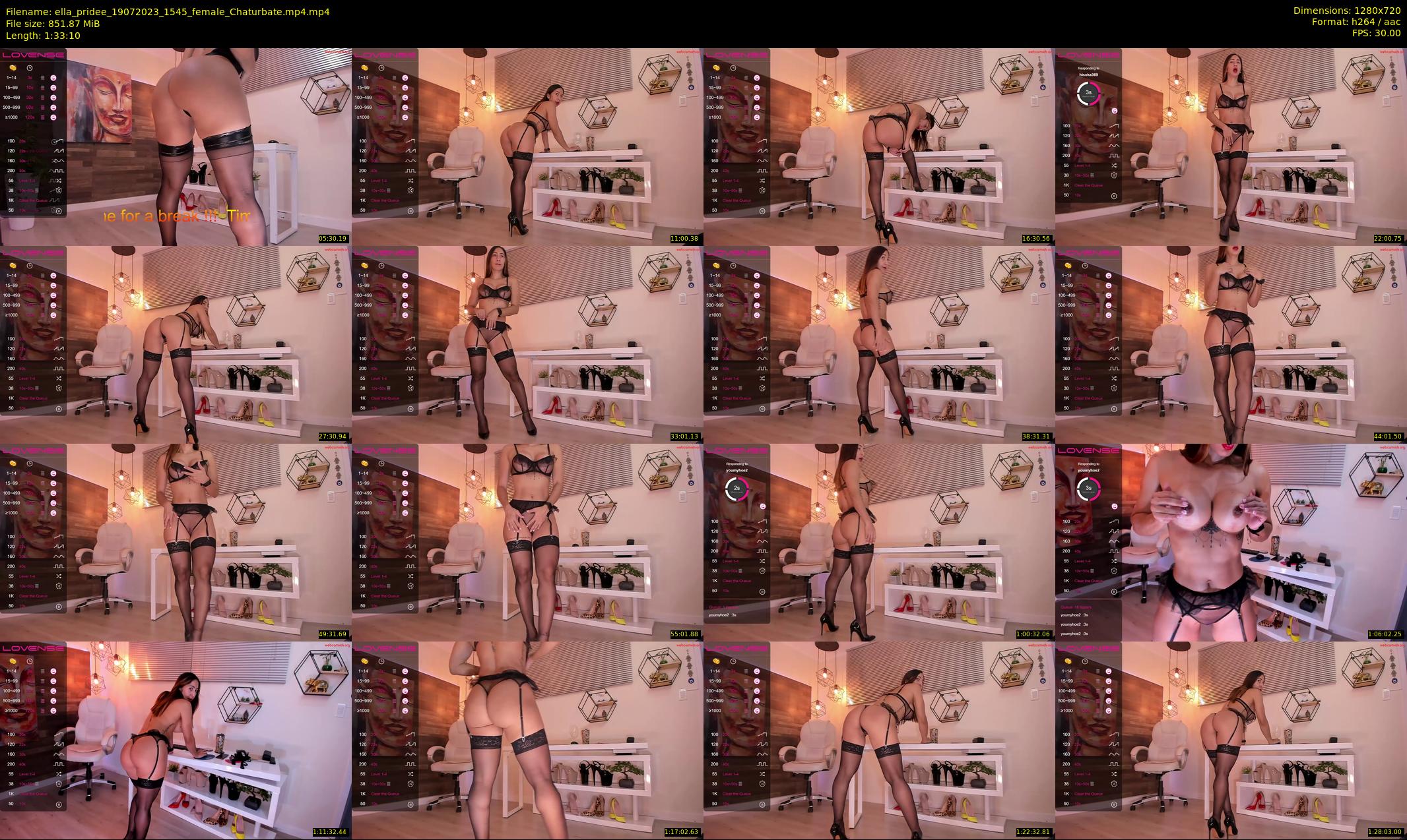 ella_pridee — 94 minute Chaturbate female cam show recording, 720p, Jul 19, 2023