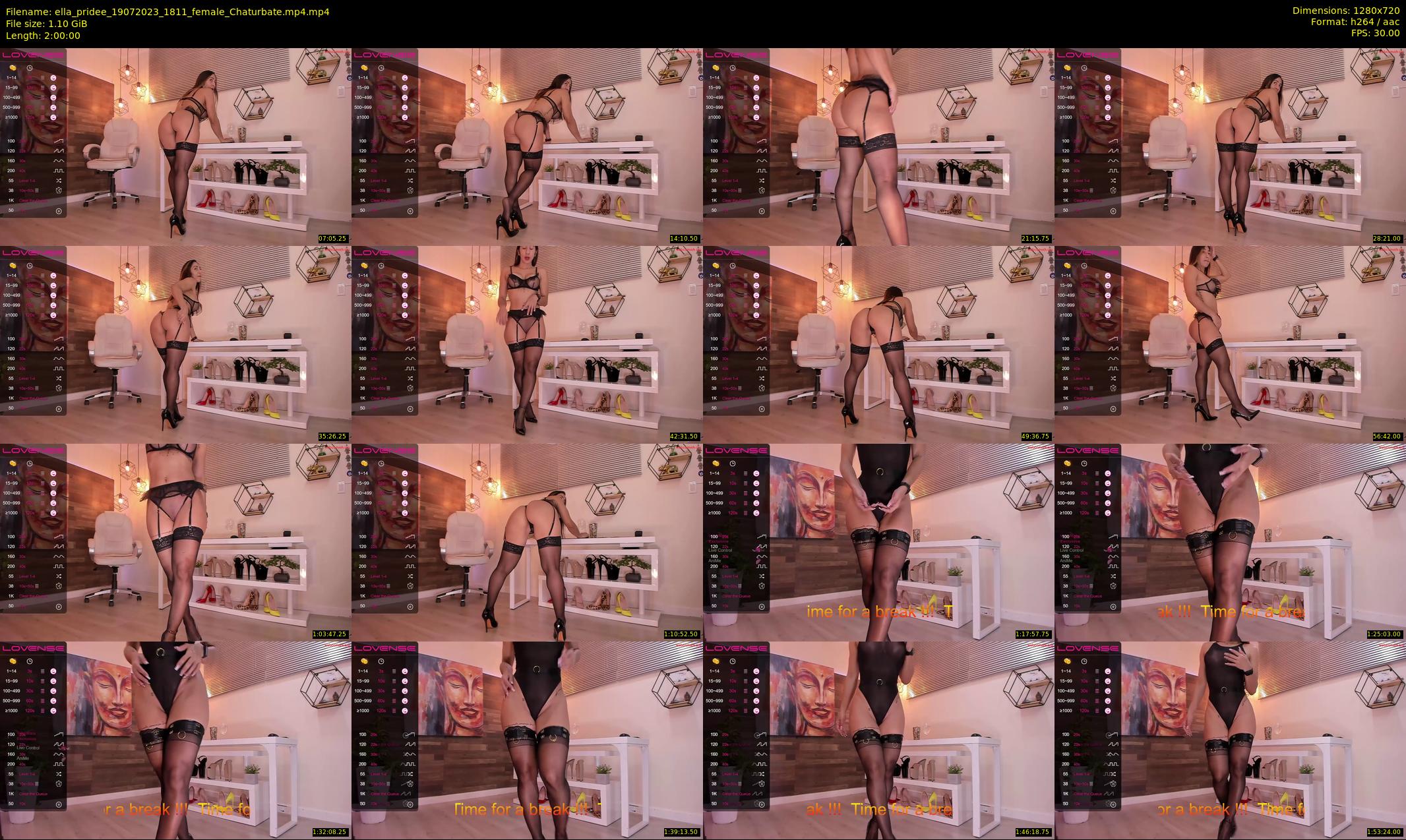 ella_pridee — 120 minute Chaturbate female cam show recording, 720p, Jul 19, 2023