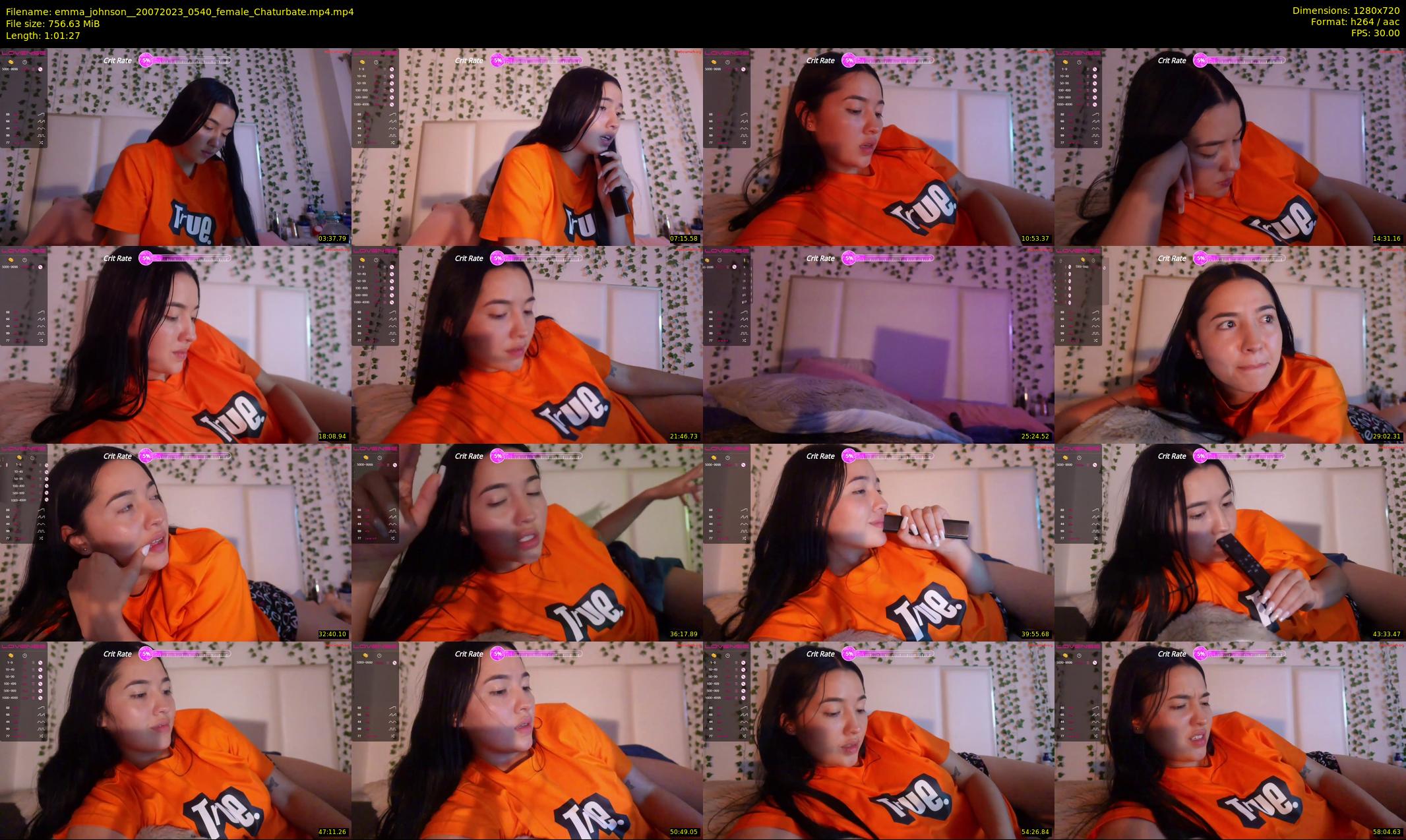 emma_johnson_ — 62 minute Chaturbate female cam show recording, 720p, Jul 20, 2023