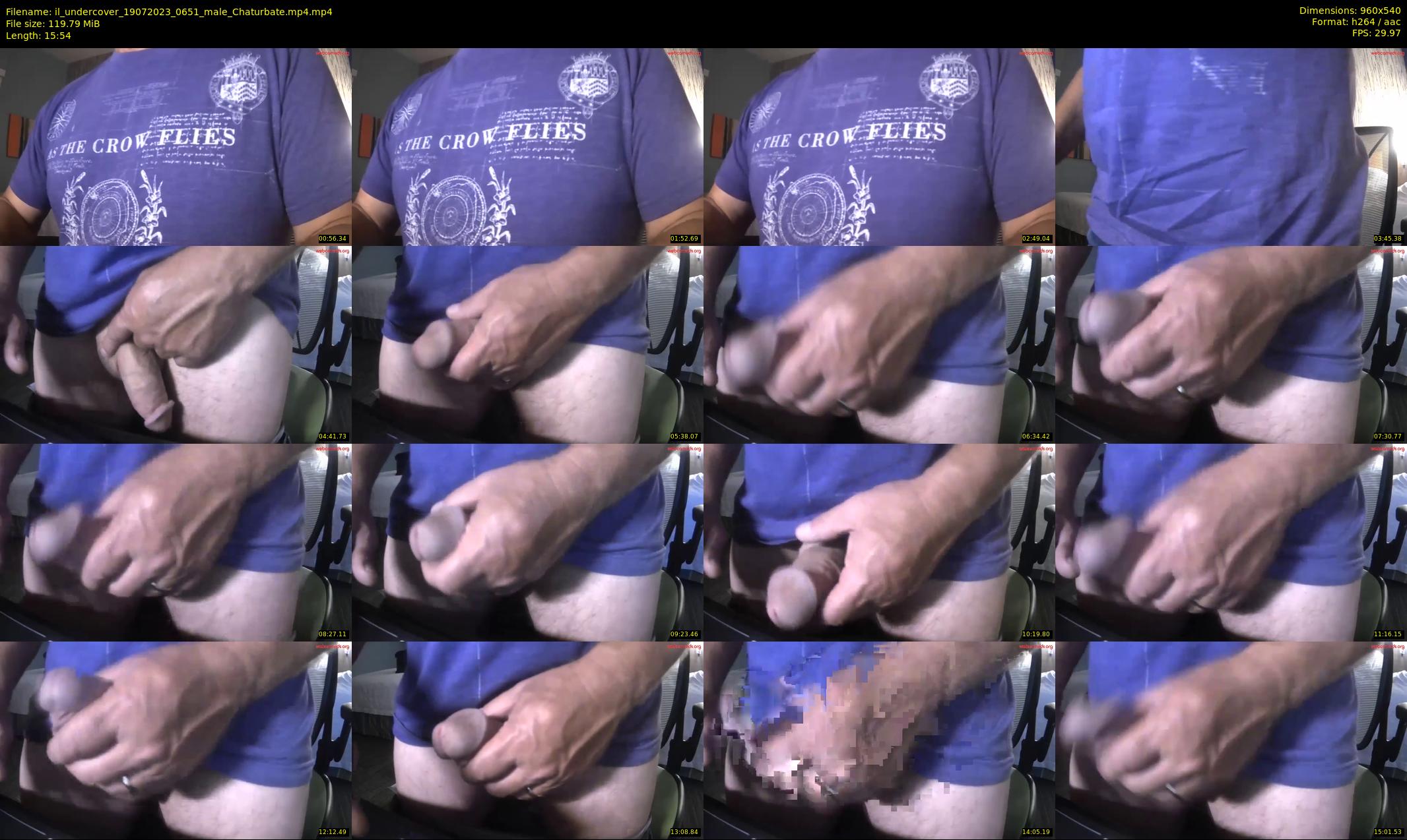 il_undercover — 16 minute Chaturbate male cam show recording, 480p, Jul 19, 2023