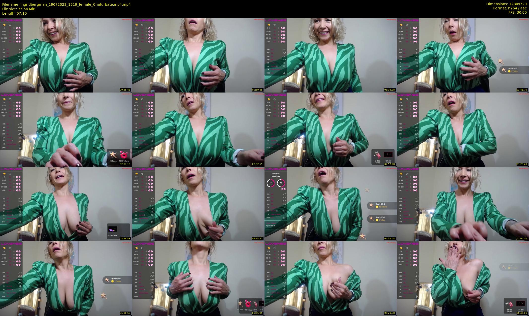 ingridbergman — 8 minute Chaturbate female cam show recording, 720p, Jul 19, 2023