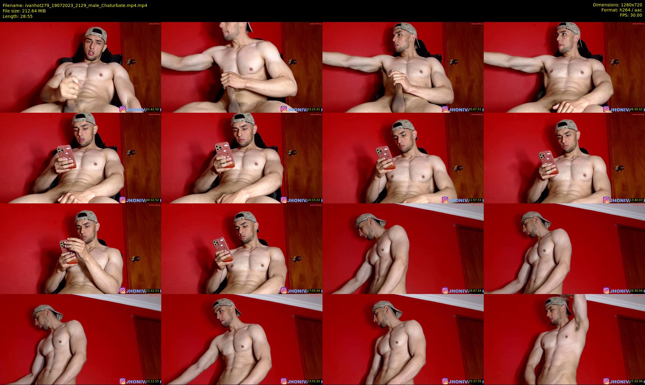 ivanhot279 — 29 minute Chaturbate male cam show recording, 720p, Jul 19, 2023