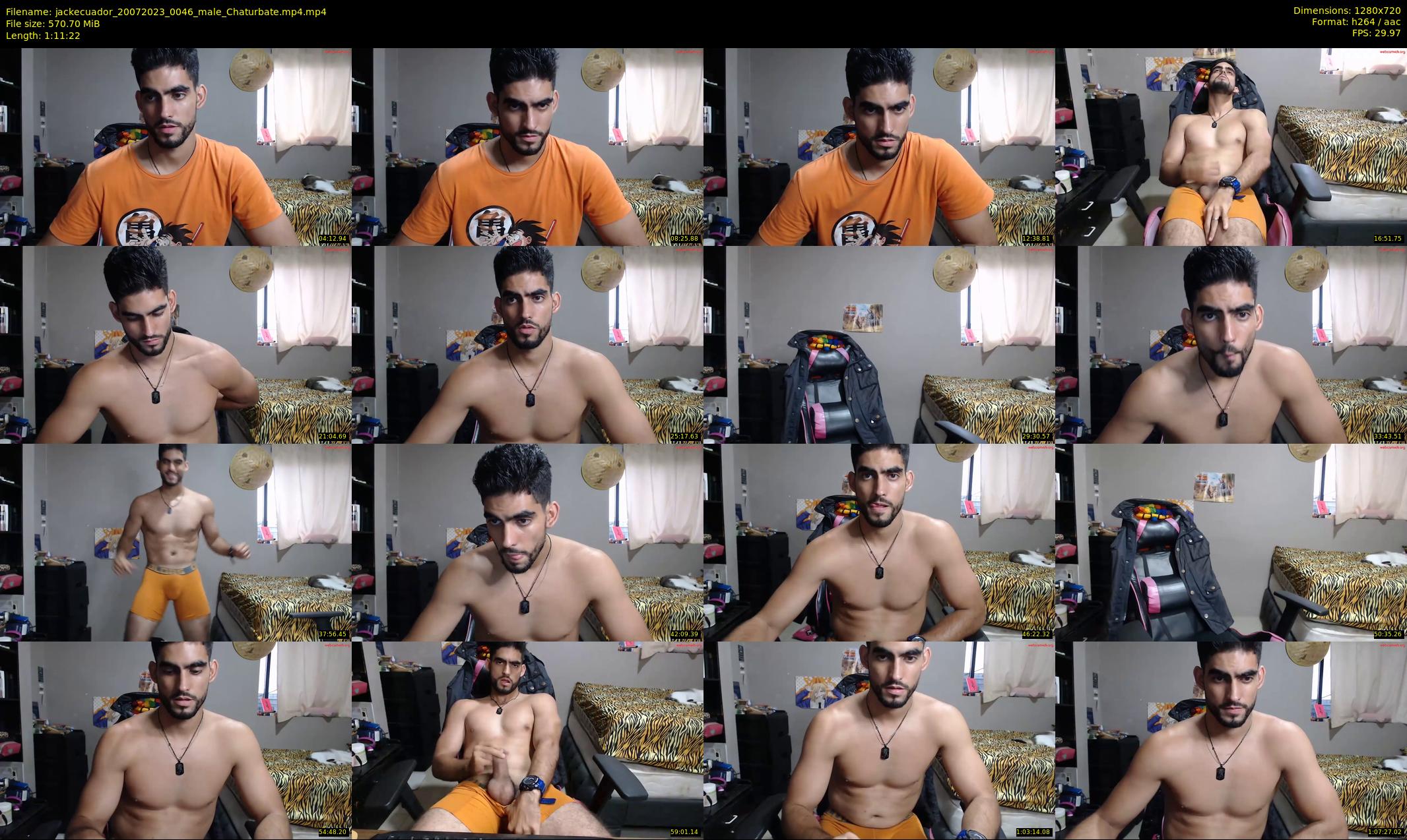jackecuador — 72 minute Chaturbate male cam show recording, 720p, Jul 20, 2023