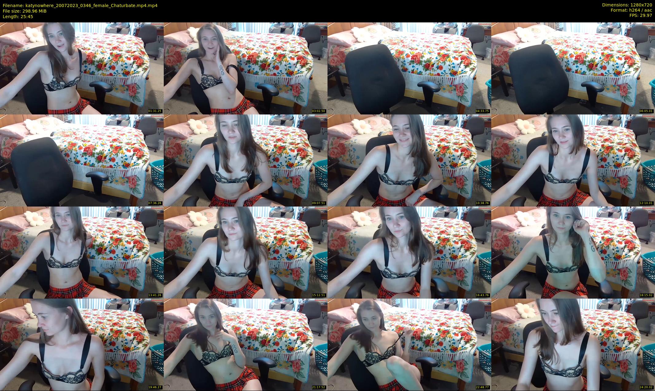 katynowhere — 26 minute Chaturbate female cam show recording, 720p, Jul 20, 2023