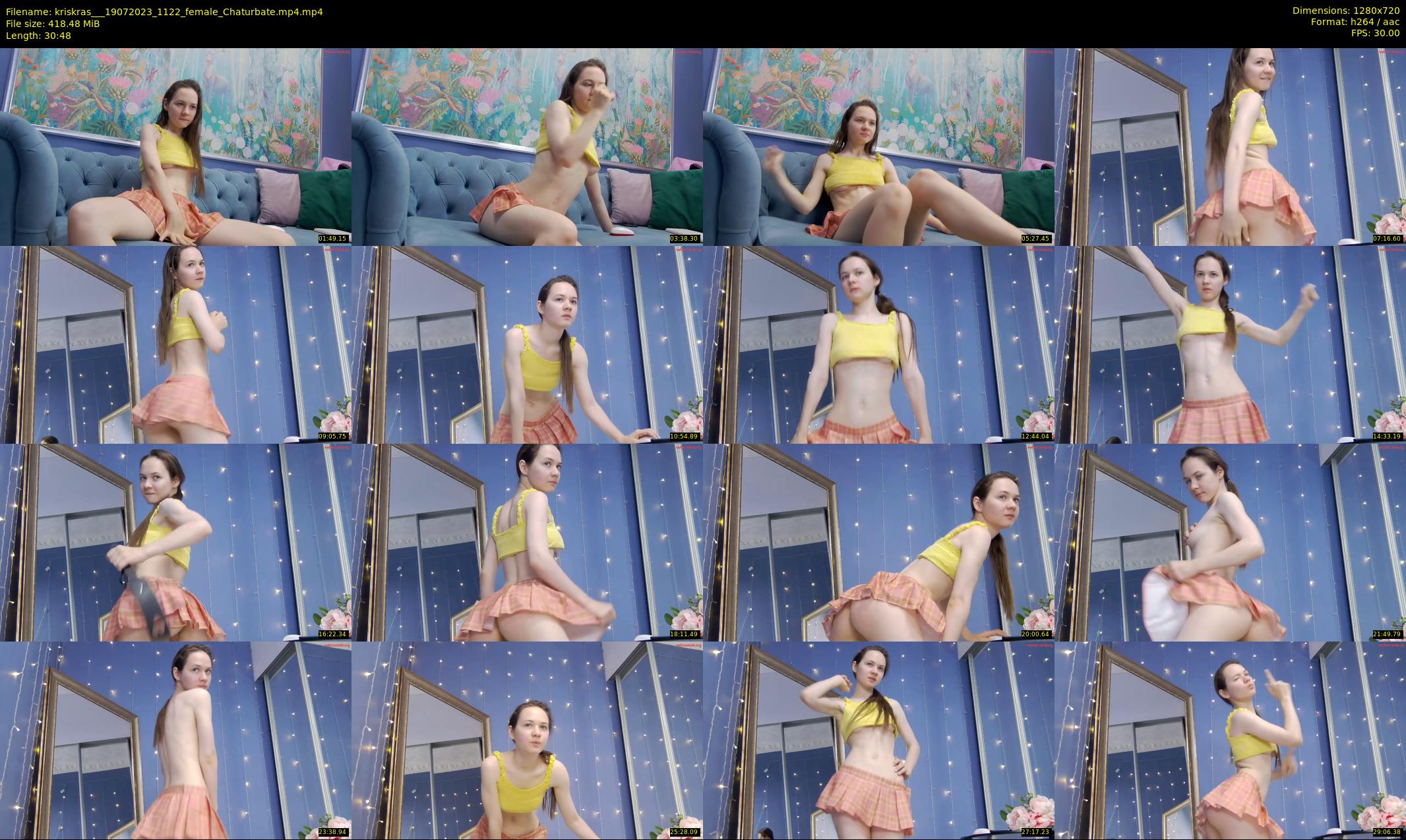 kriskras__ — 31 minute Chaturbate female cam show recording, 720p, Jul 19, 2023