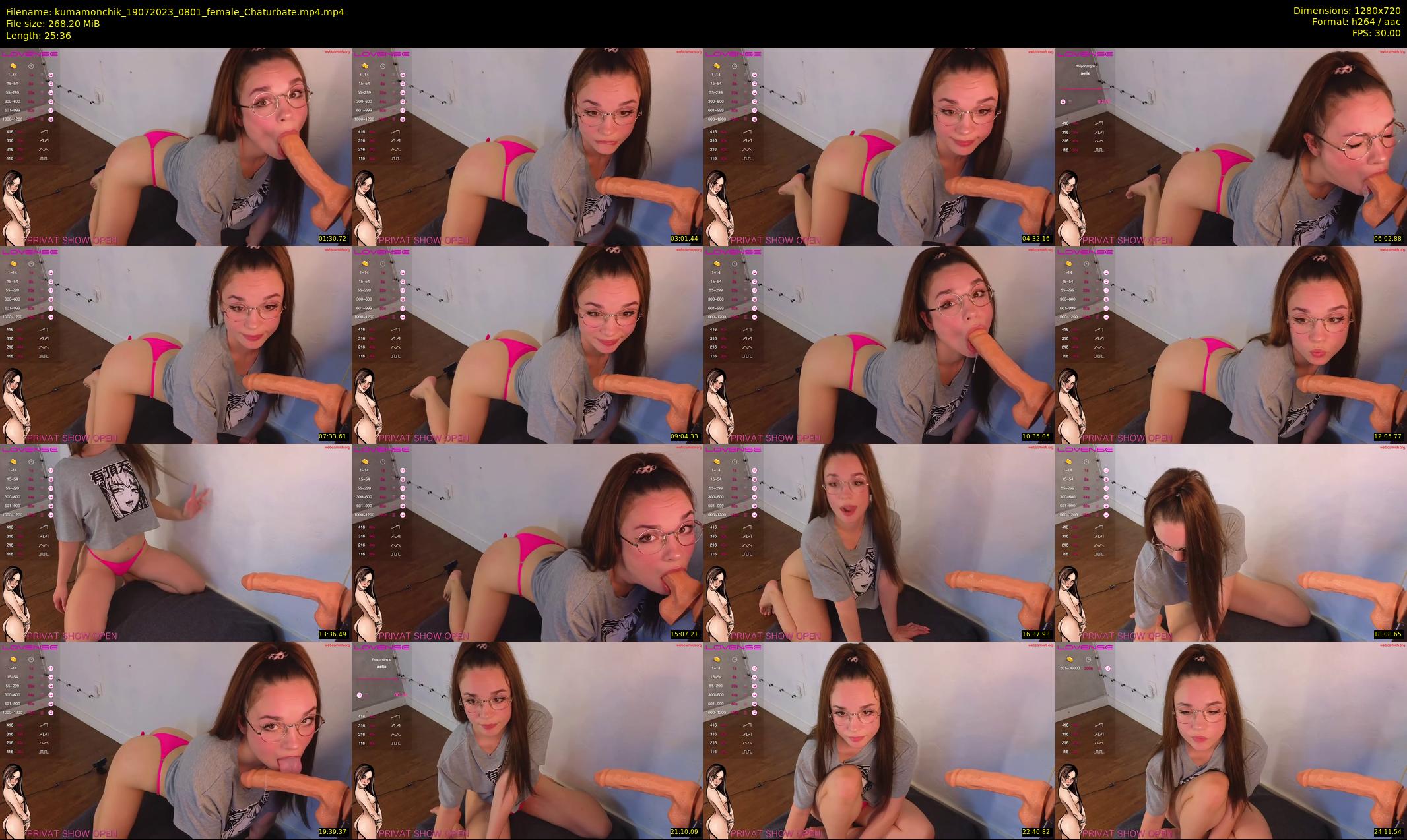 kumamonchik — 26 minute Chaturbate couple cam show recording, 720p, Jul 19, 2023
