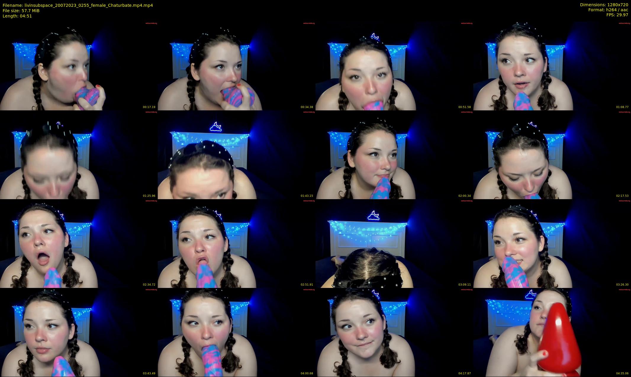 livinsubspace — 5 minute Chaturbate female cam show recording, 720p, Jul 20, 2023