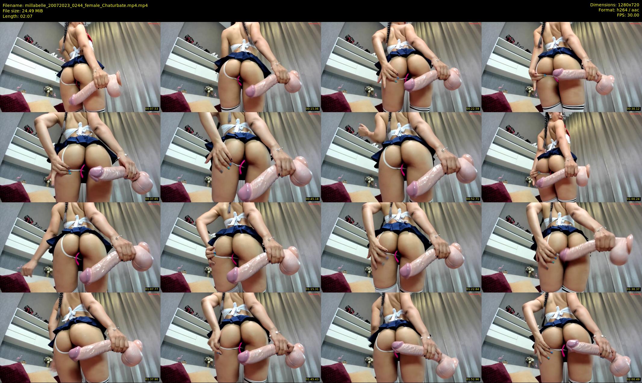millabelle — 3 minute Chaturbate female cam show recording, 720p, Jul 20, 2023