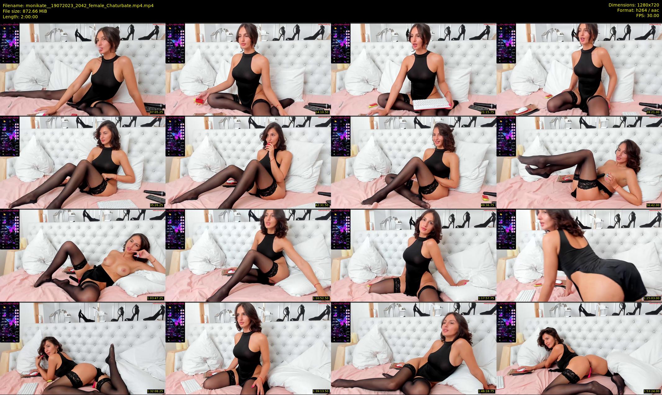 monikate_ — 120 minute Chaturbate couple cam show recording, 720p, Jul 19, 2023
