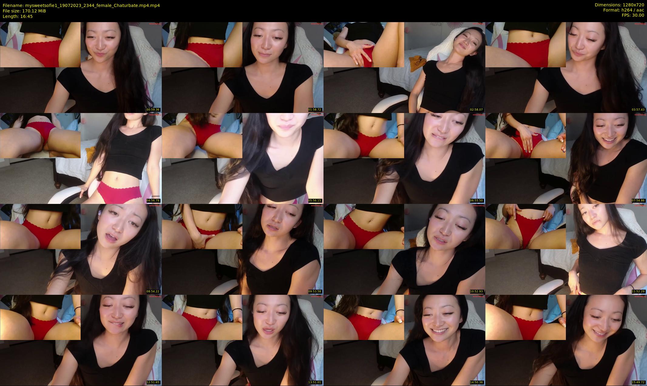mysweetsofie1 — 17 minute Chaturbate female cam show recording, 720p, Jul 19, 2023