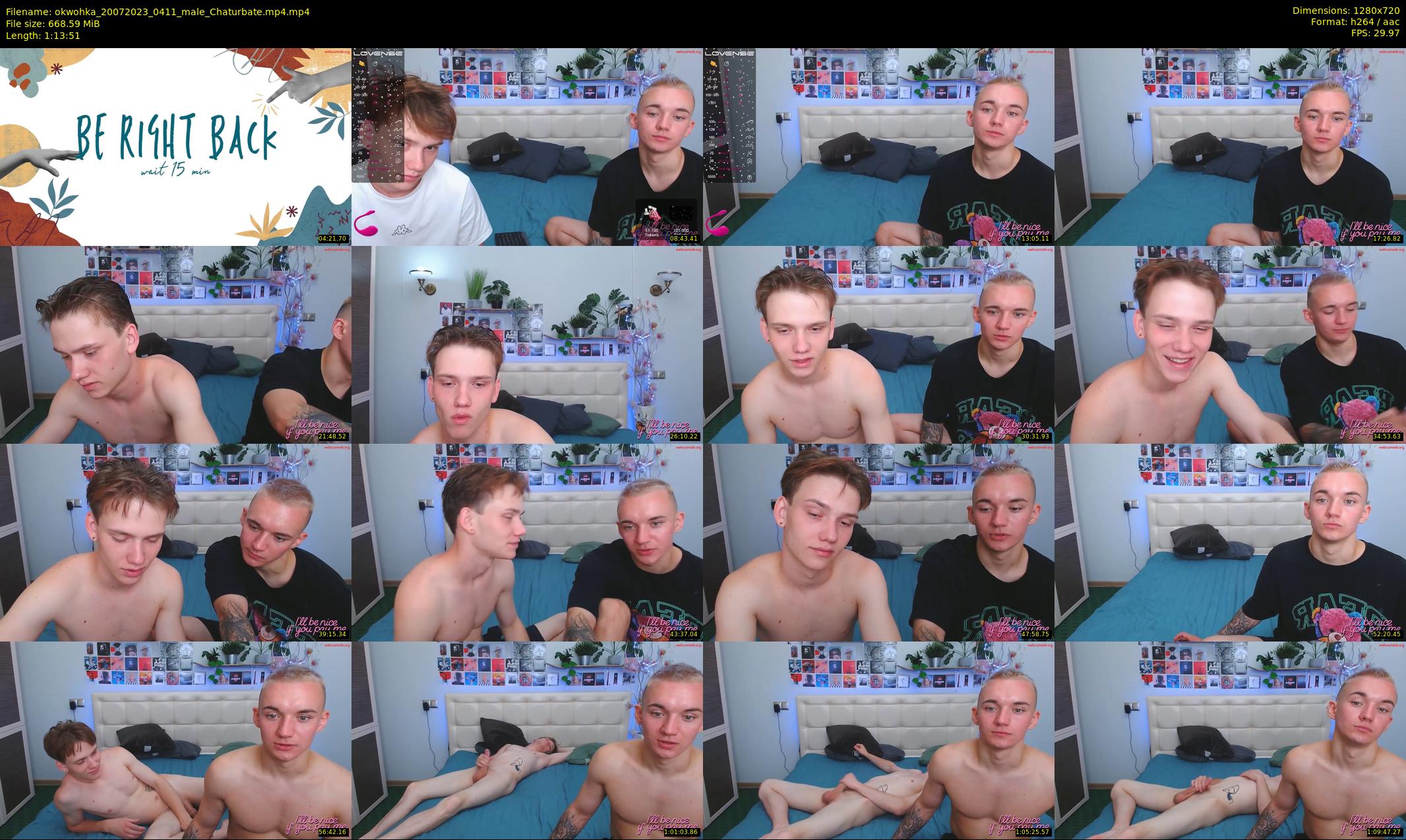okwohka — 74 minute Chaturbate couple cam show recording, 720p, Jul 20, 2023