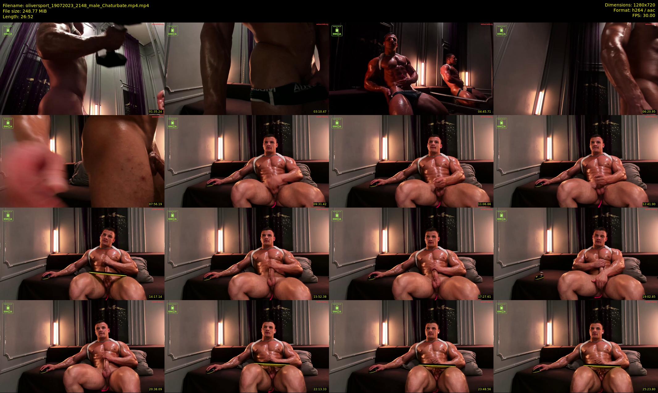 oliversport — 27 minute Chaturbate male cam show recording, 720p, Jul 19, 2023
