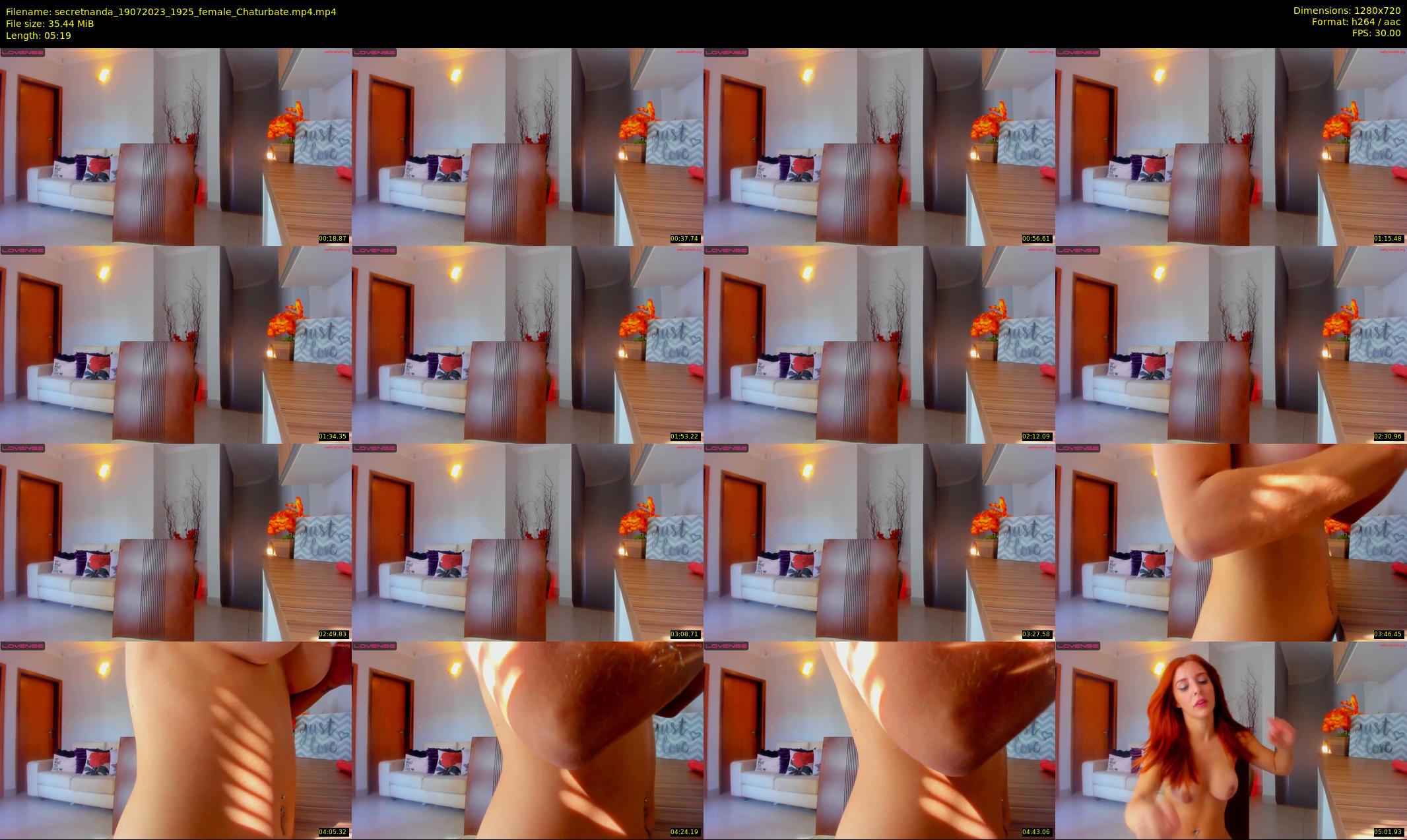 secretnanda — 6 minute Chaturbate female cam show recording, 720p, Jul 19, 2023