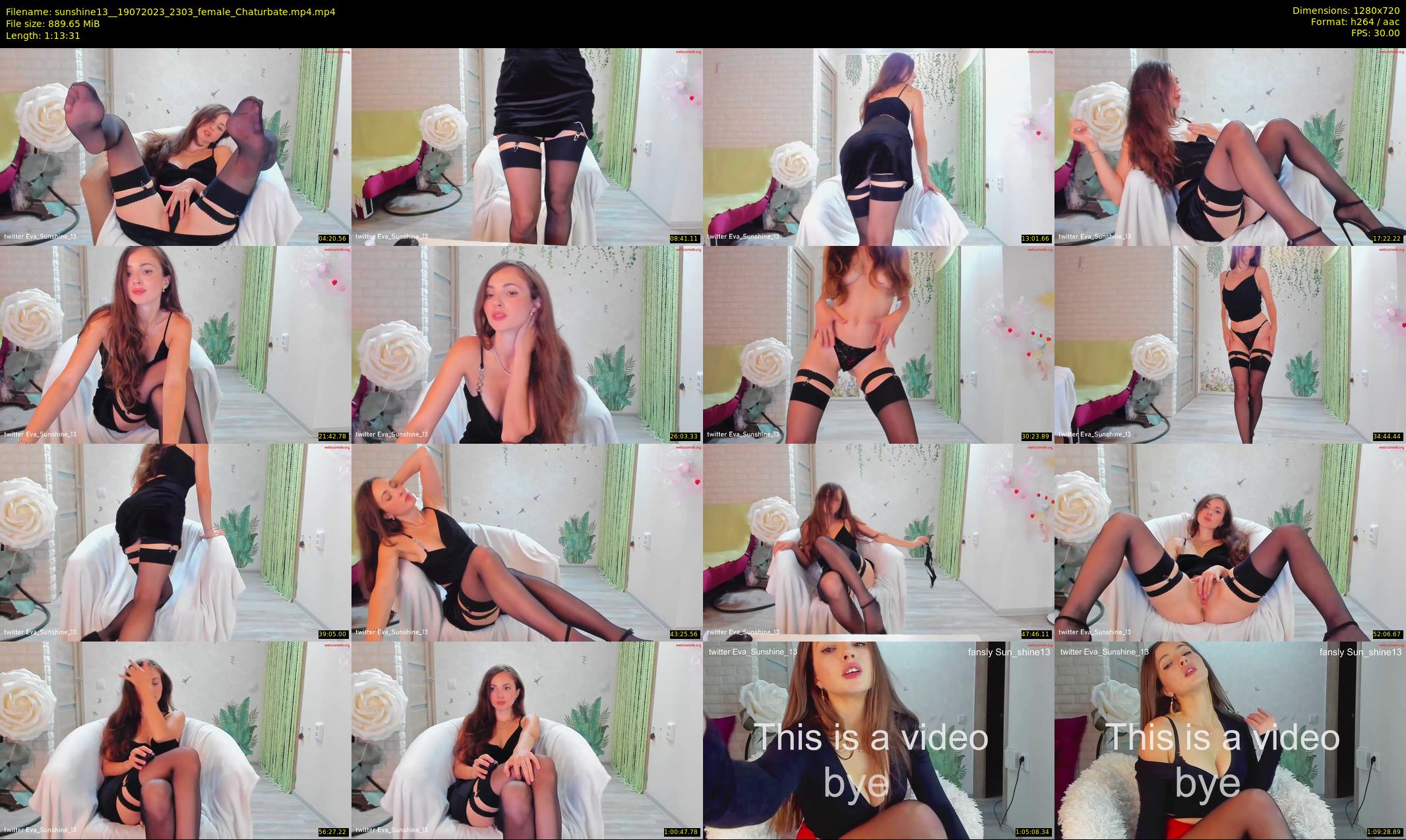 sunshine13_ — 74 minute Chaturbate female cam show recording, 720p, Jul 19, 2023