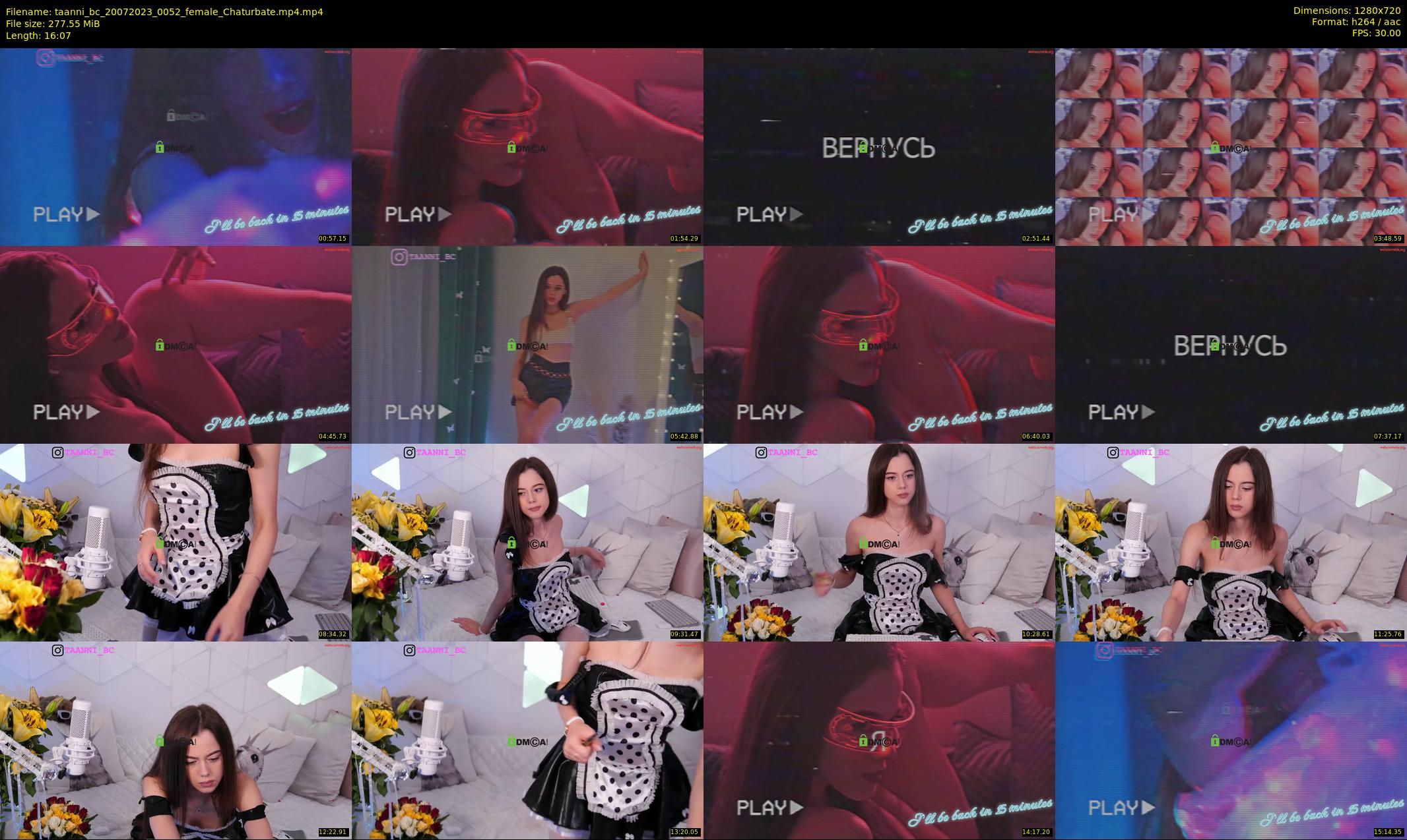 taanni_bc — 17 minute Chaturbate female cam show recording, 720p, Jul 20, 2023