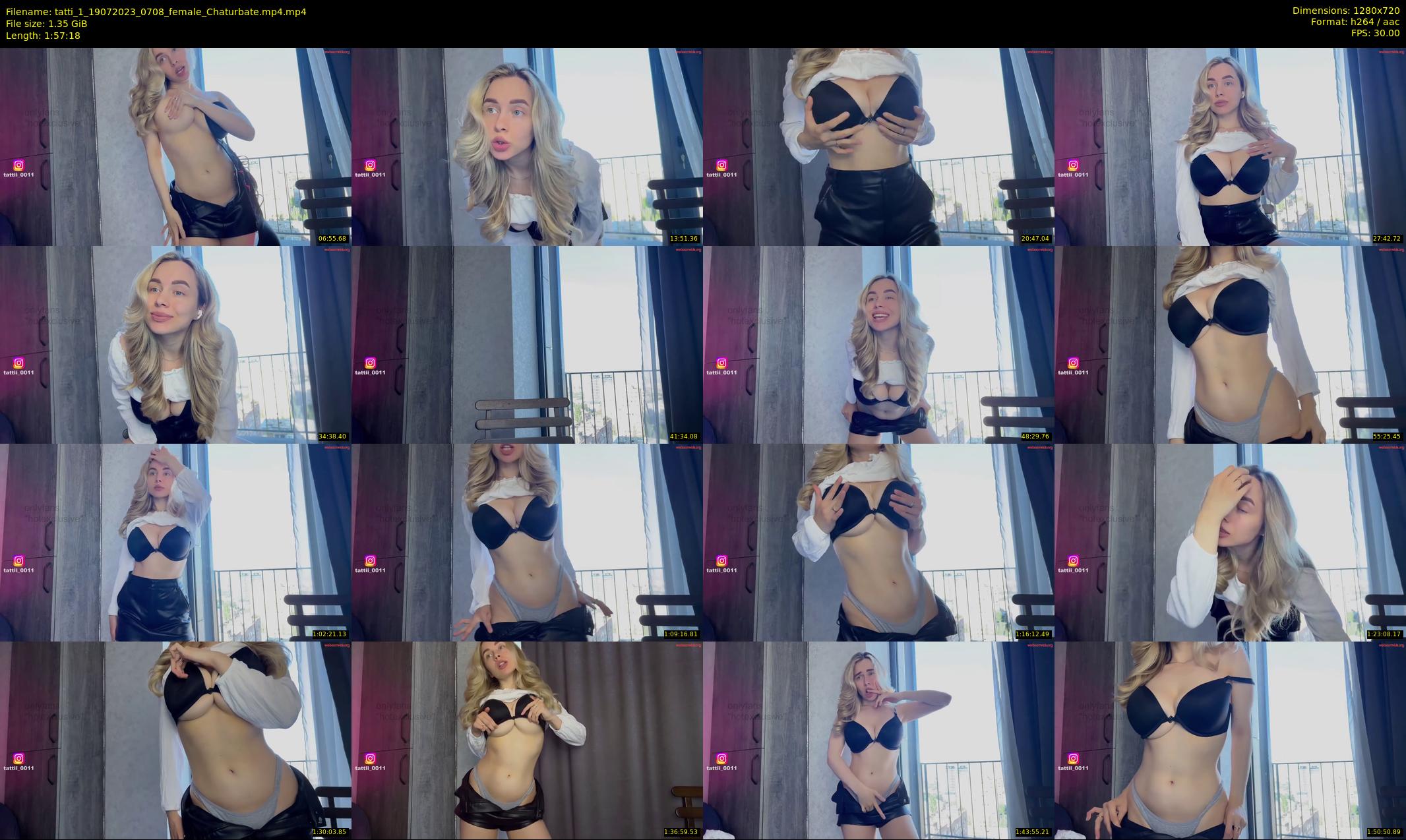 tatti_1 — 118 minute Chaturbate female cam show recording, 720p, Jul 19, 2023