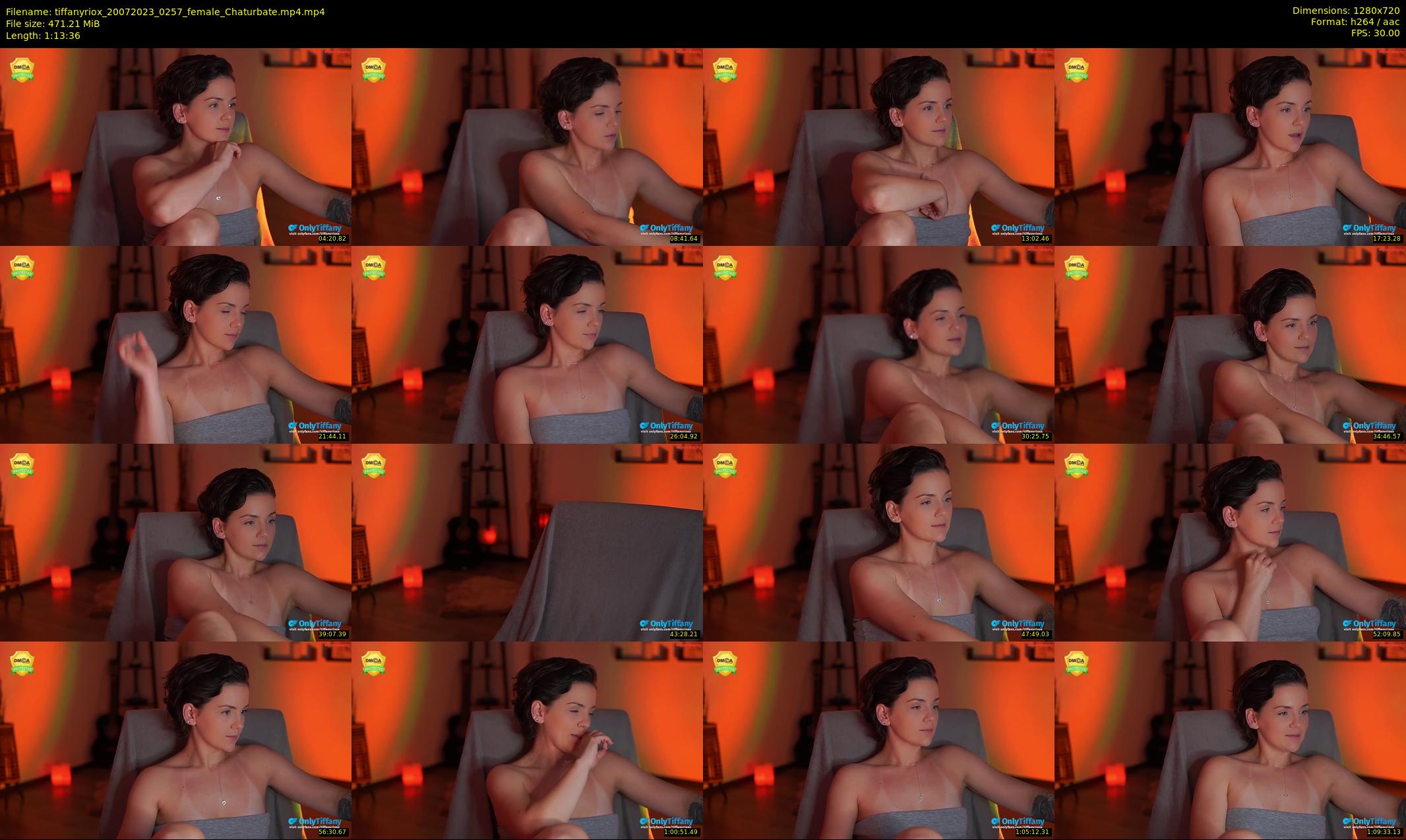 tiffanyriox — 74 minute Chaturbate female cam show recording, 720p, Jul 20, 2023