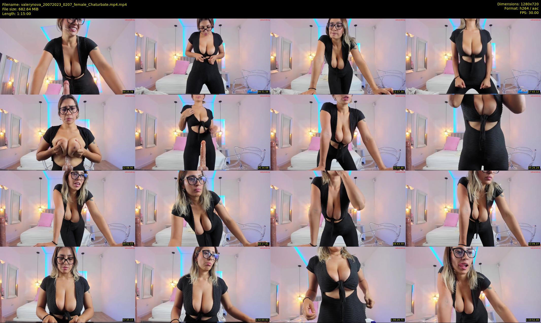 valerynova — 75 minute Chaturbate female cam show recording, 720p, Jul 20, 2023