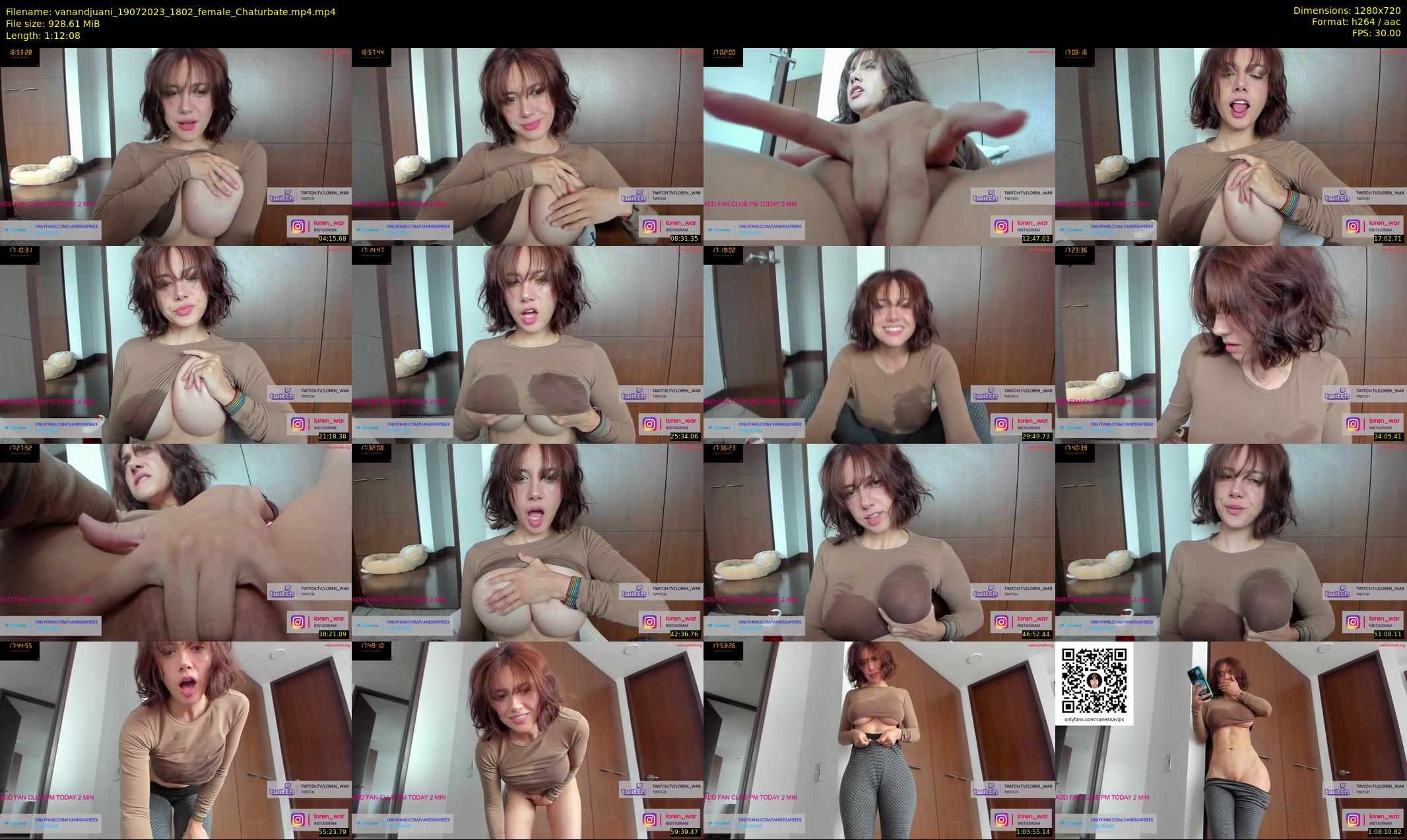 vanandjuani — 73 minute Chaturbate female cam show recording, 720p, Jul 19, 2023