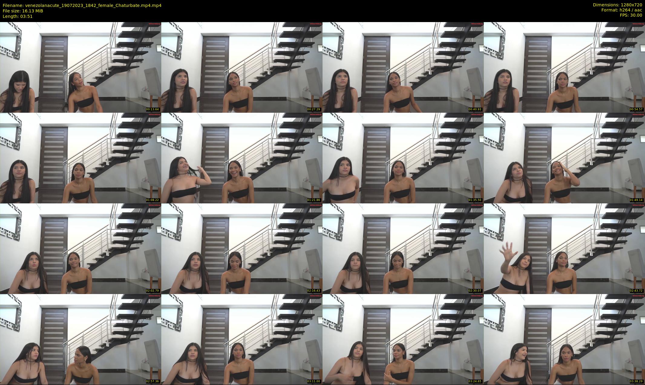 venezolanacute — 4 minute Chaturbate female cam show recording, 720p, Jul 19, 2023
