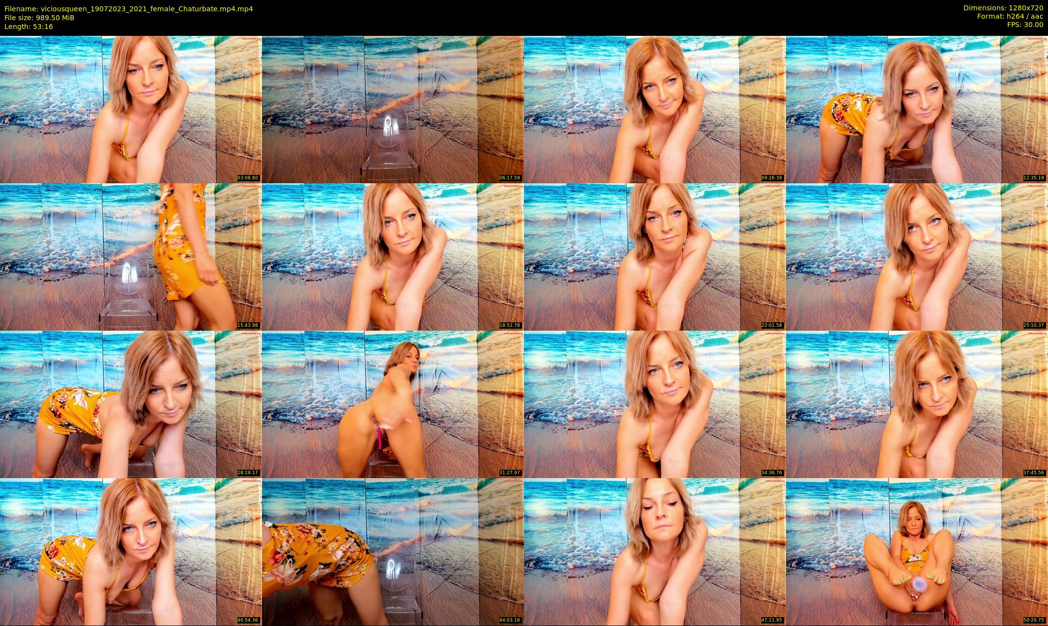 viciousqueen — 54 minute Chaturbate female cam show recording, 720p, Jul 19, 2023