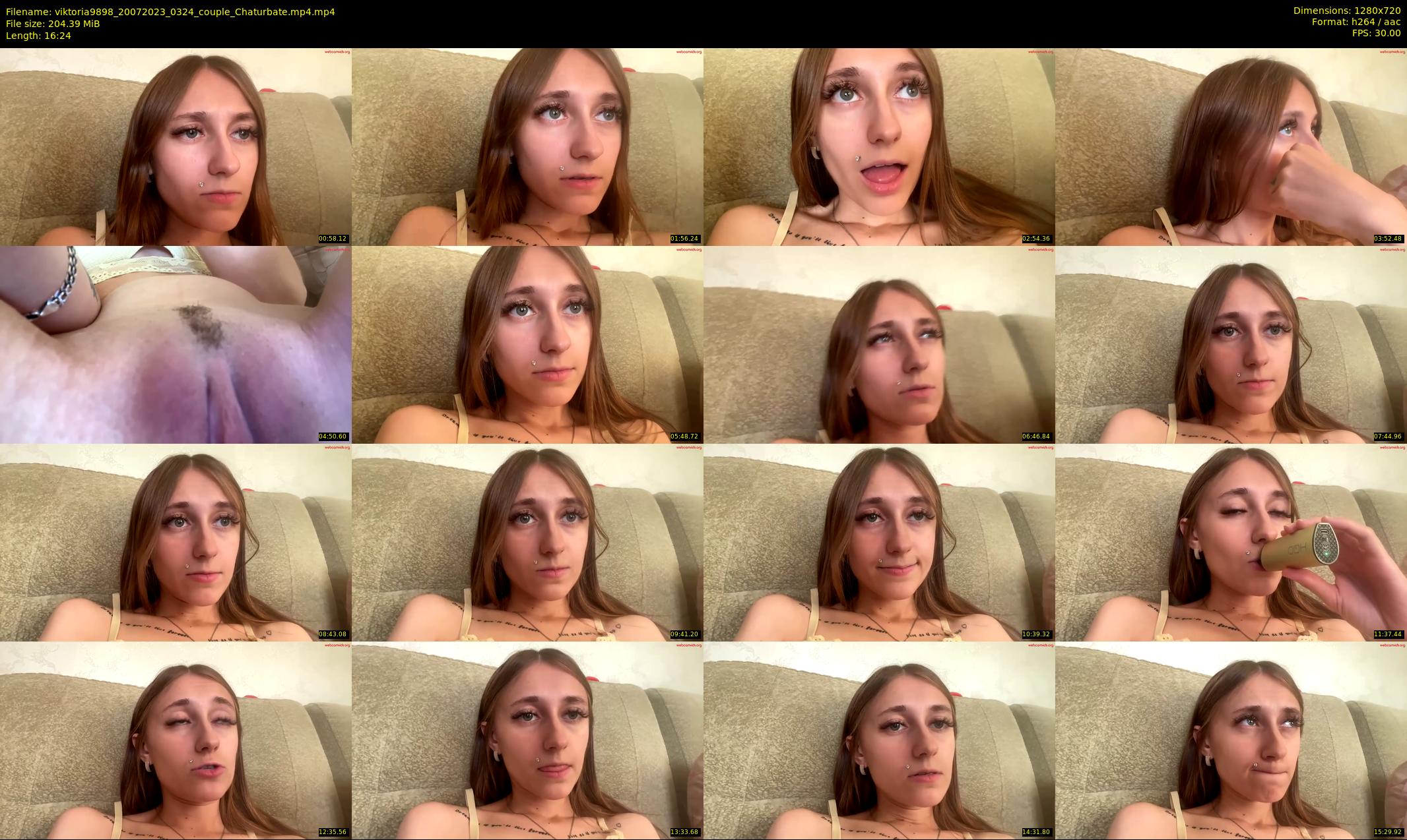 viktoria9898 — 17 minute Chaturbate couple cam show recording, 720p, Jul 20, 2023