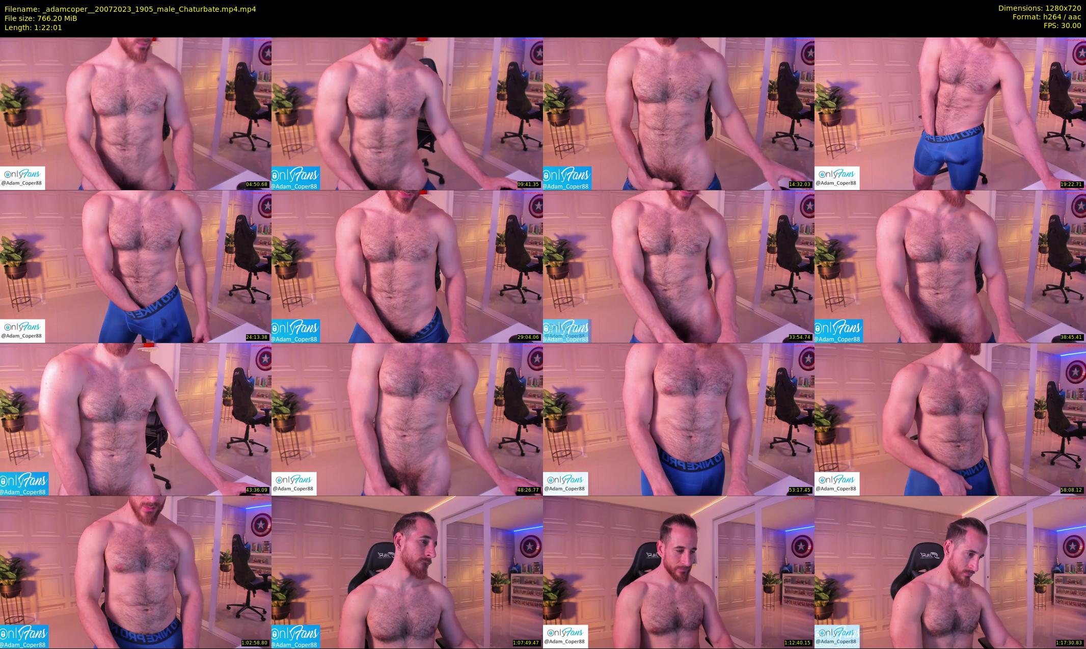 _adamcoper_ — 83 minute Chaturbate male cam show recording, 720p, Jul 20, 2023