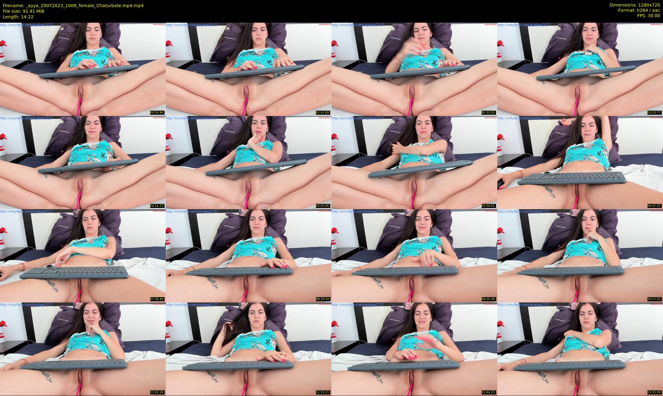 _ayya — 15 minute Chaturbate female cam show recording, 720p, Jul 20, 2023
