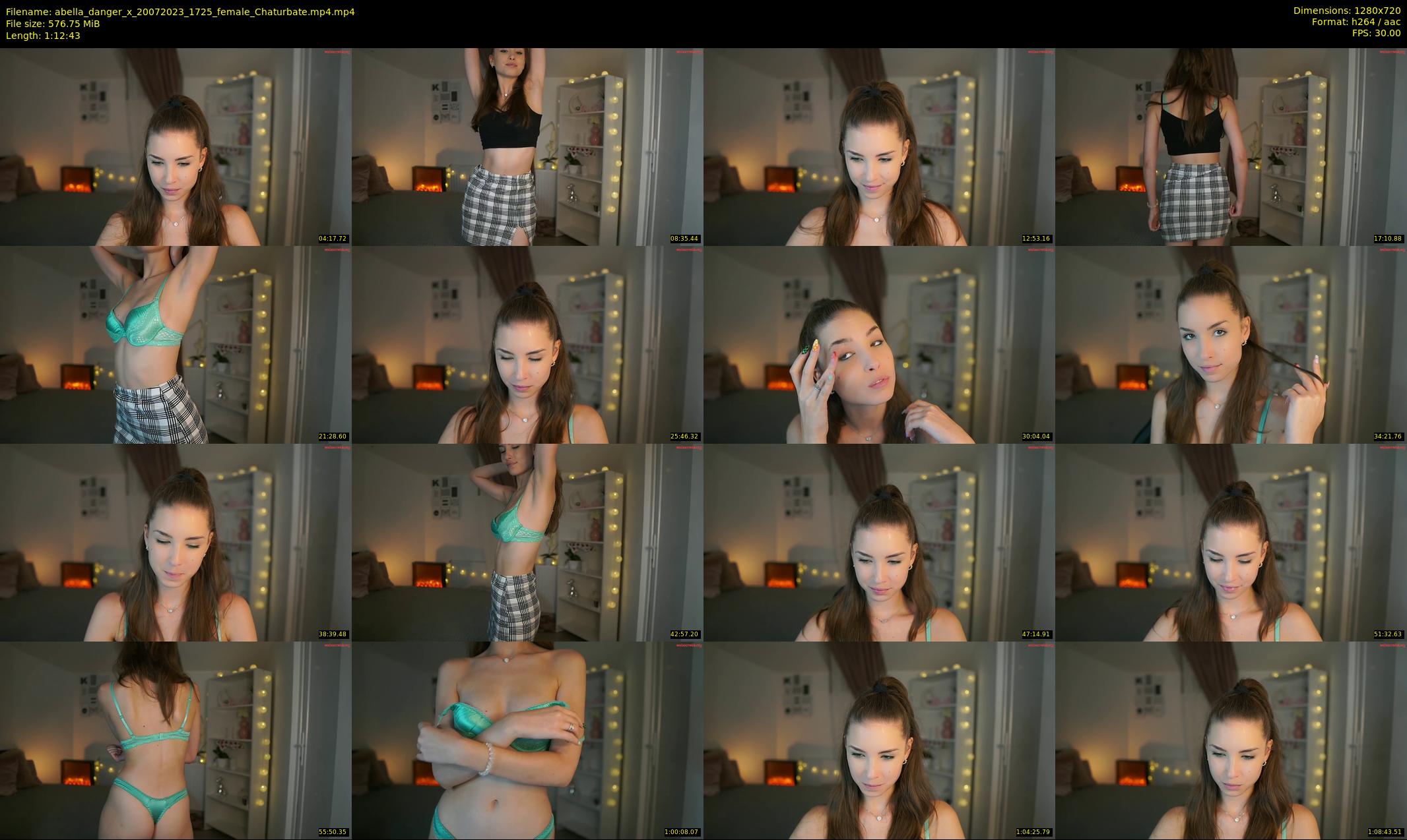 abella_danger_x — 73 minute Chaturbate female cam show recording, 720p, Jul 20, 2023