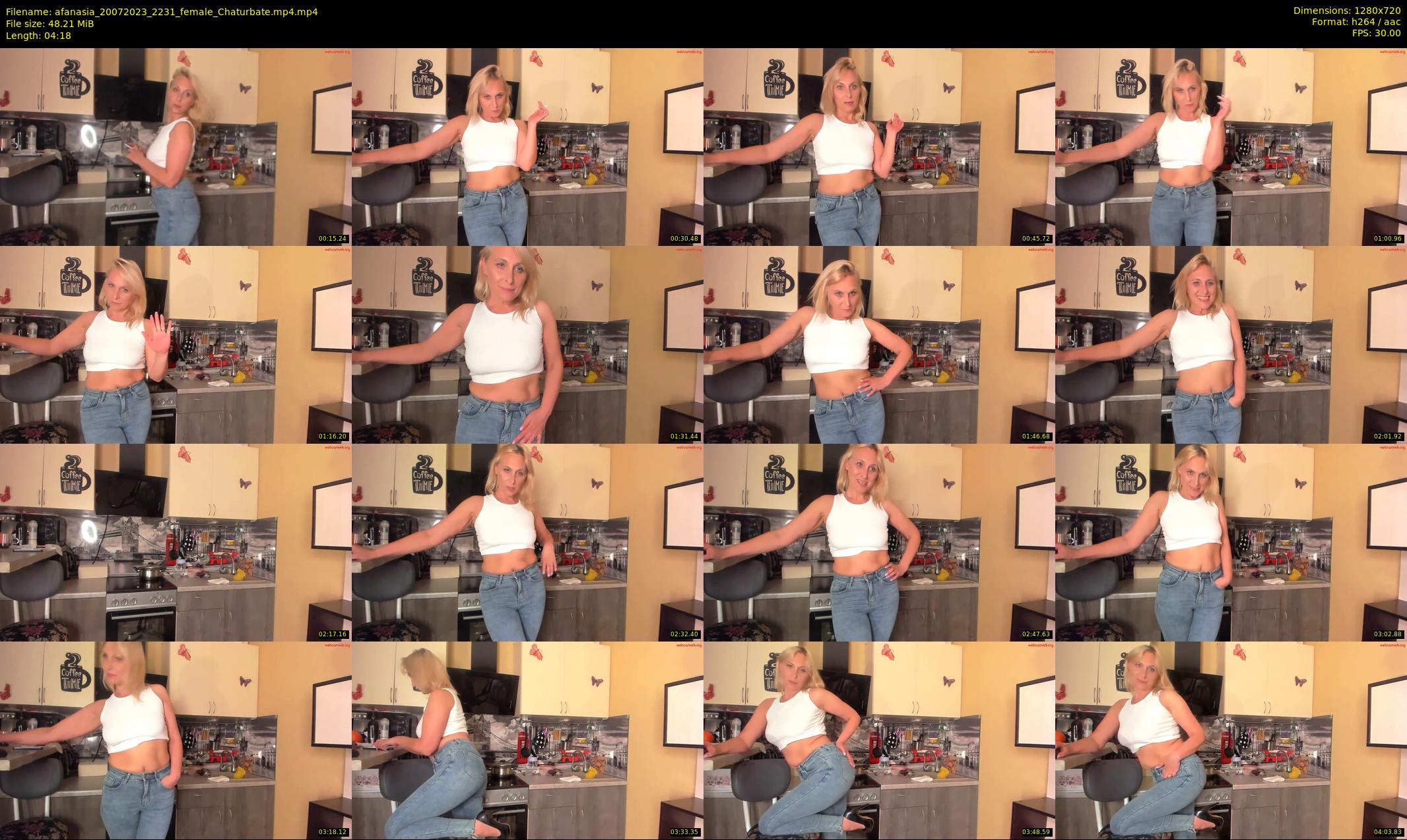 afanasia — 5 minute Chaturbate female cam show recording, 720p, Jul 20, 2023