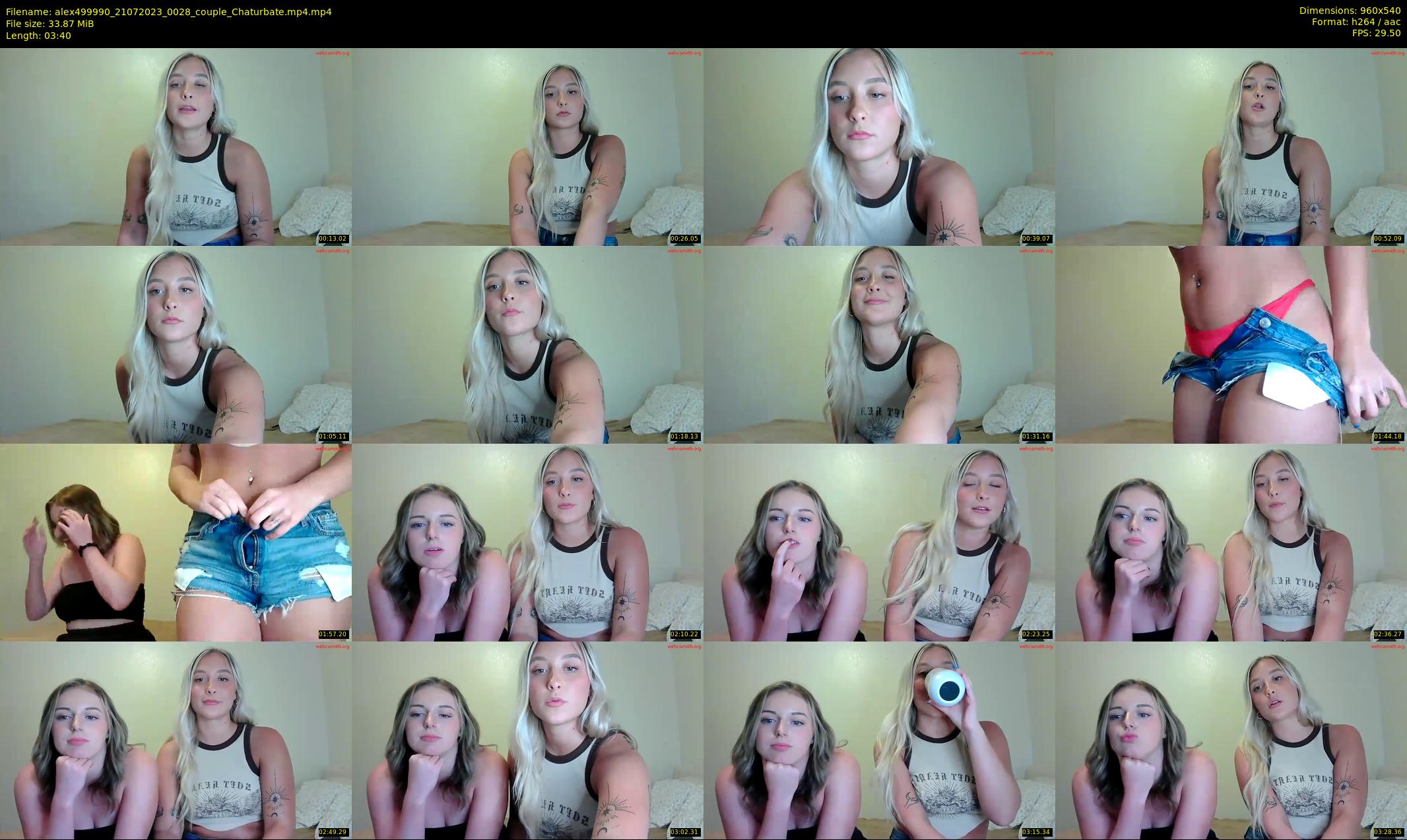 alex499990 — 4 minute Chaturbate female cam show recording, 480p, Jul 21, 2023