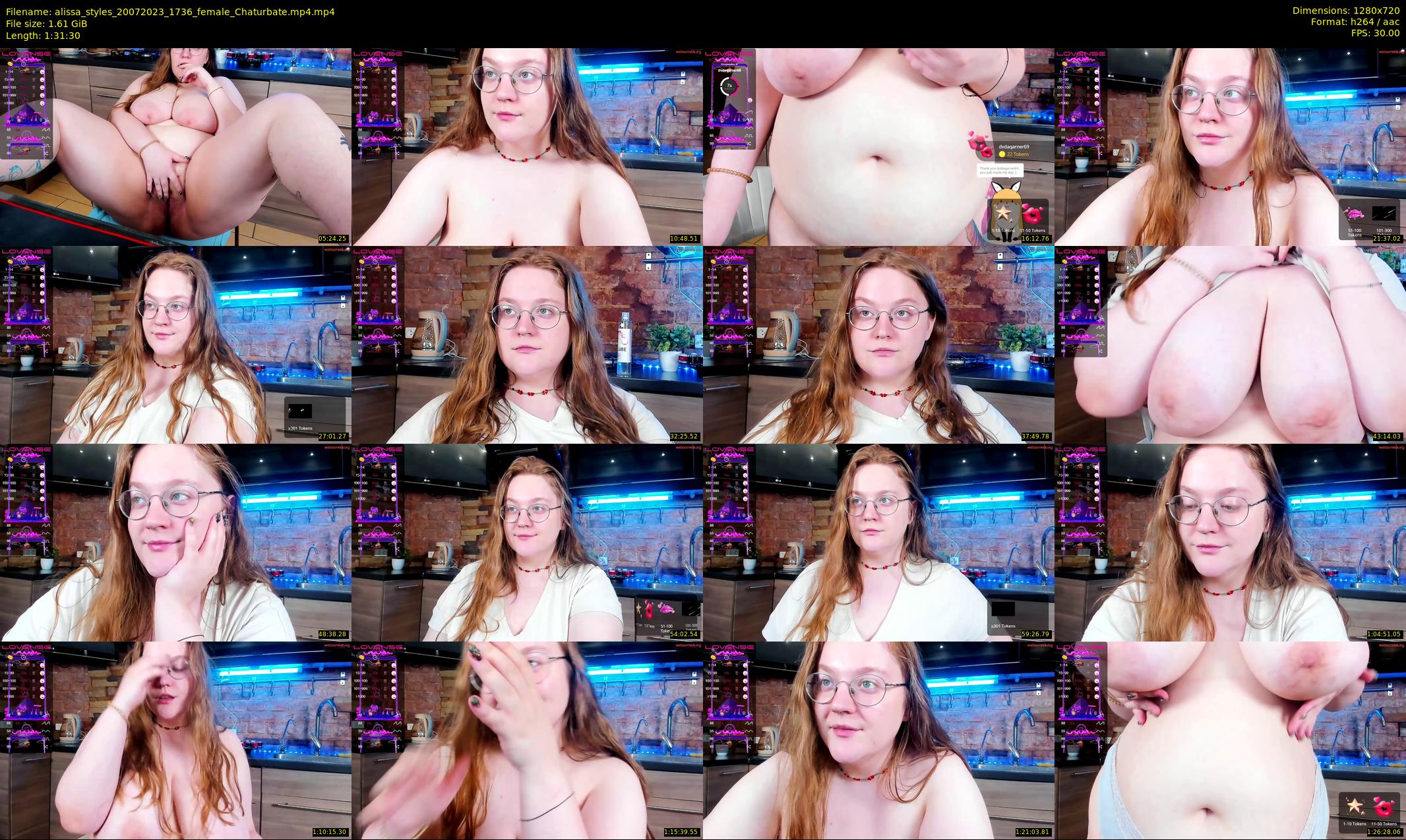 alissa_styles — 92 minute Chaturbate female cam show recording, 720p, Jul 20, 2023
