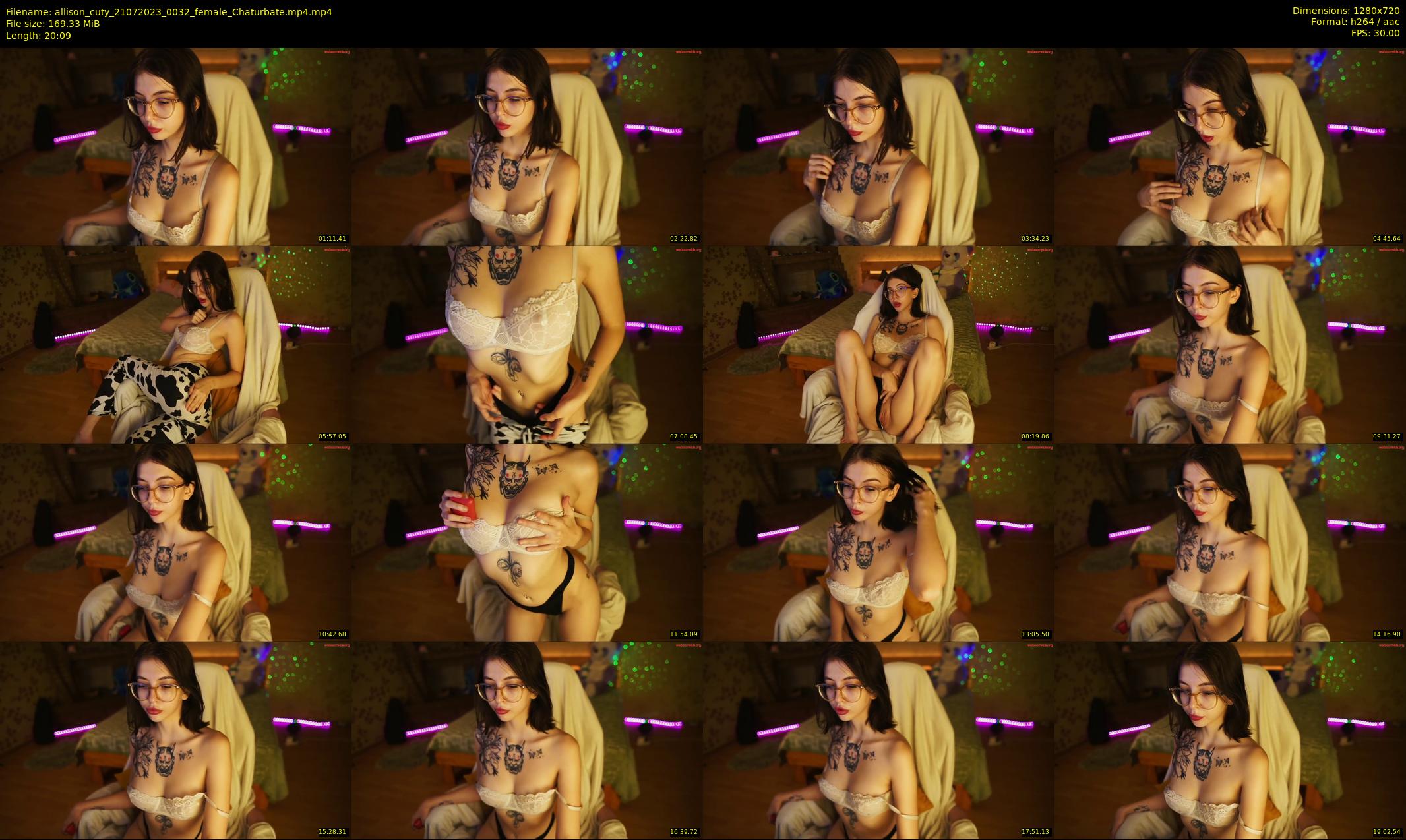 allison_cuty — 21 minute Chaturbate female cam show recording, 720p, Jul 21, 2023