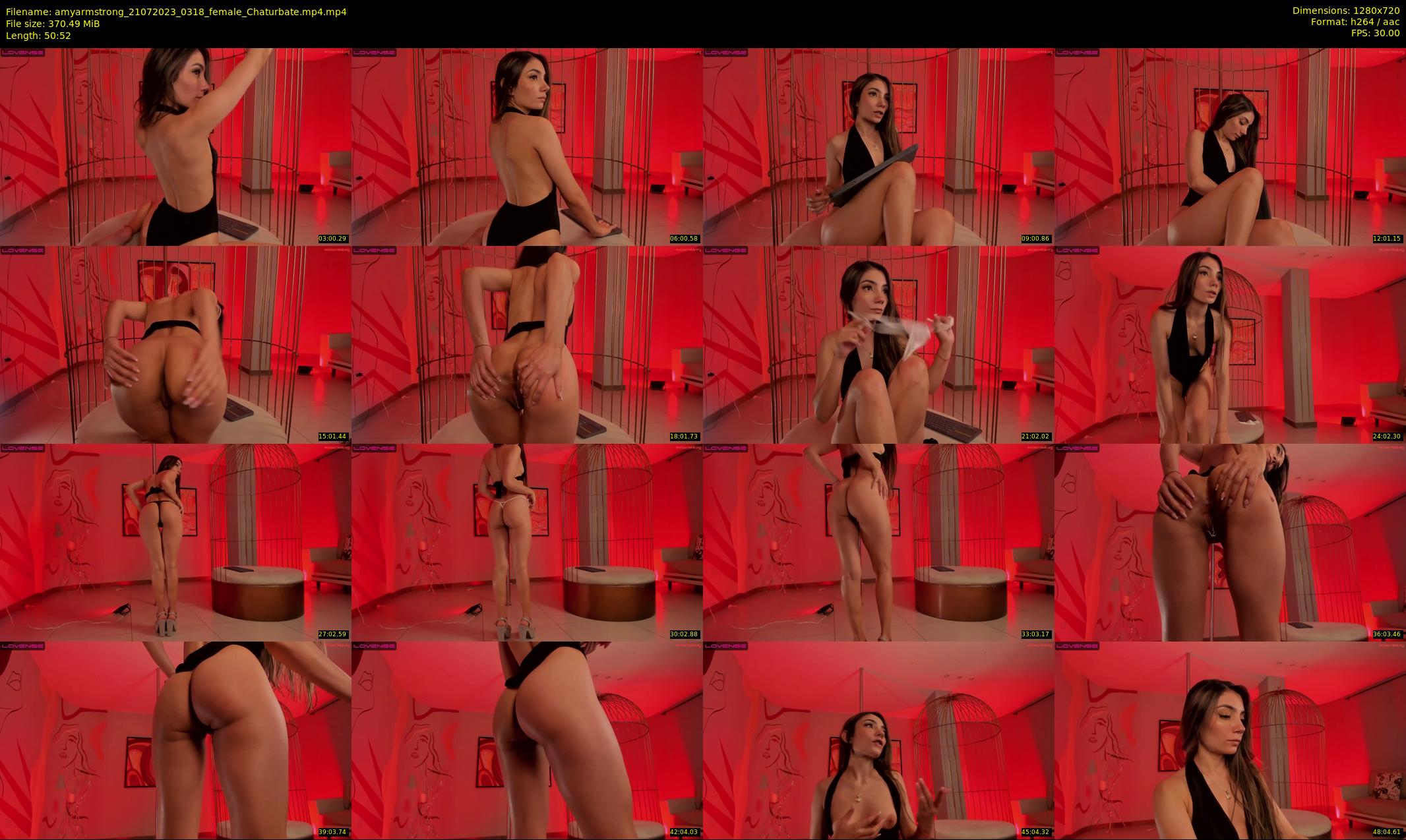 amyarmstrong — 51 minute Chaturbate female cam show recording, 720p, Jul 21, 2023