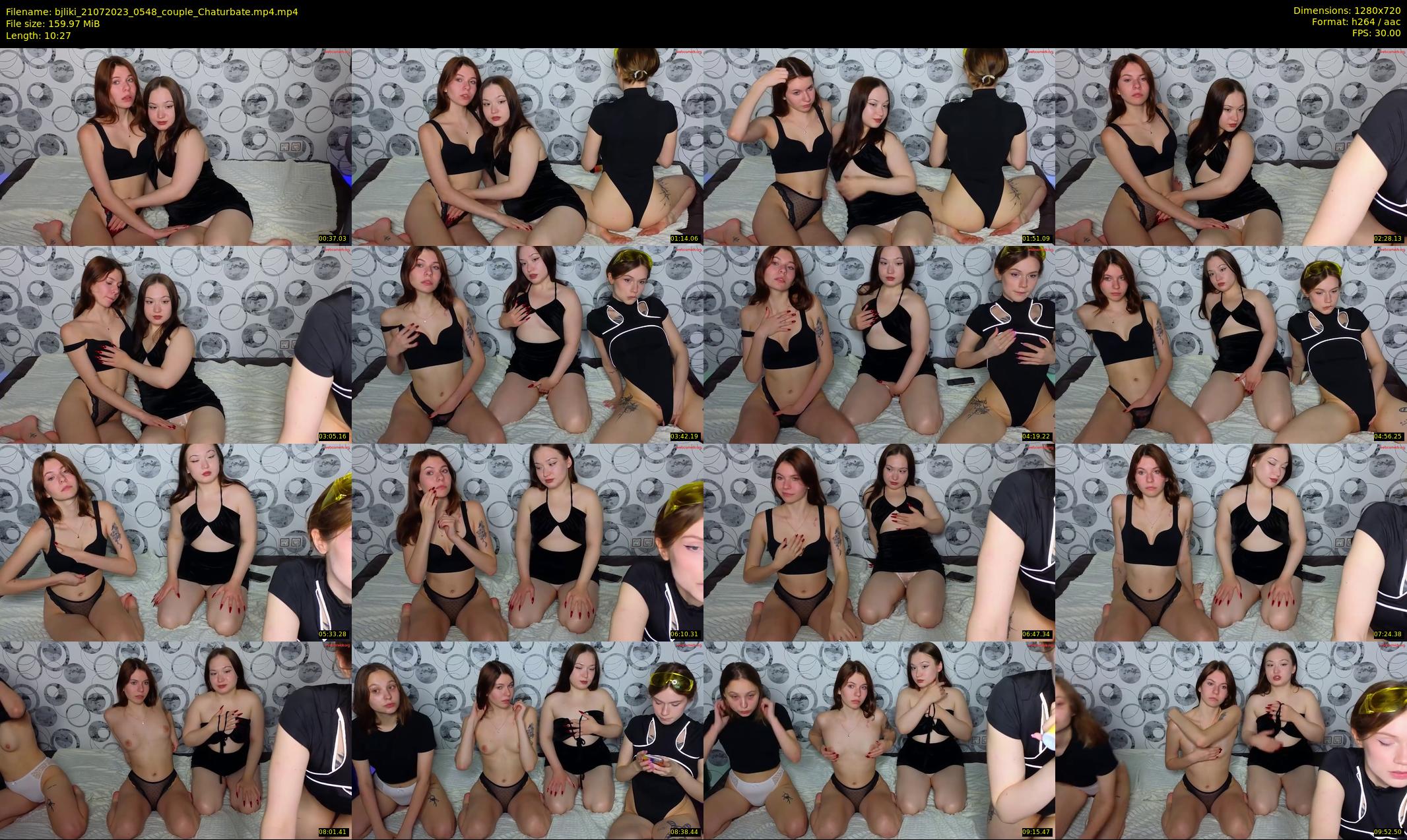 bjliki — 11 minute Chaturbate couple cam show recording, 720p, Jul 21, 2023