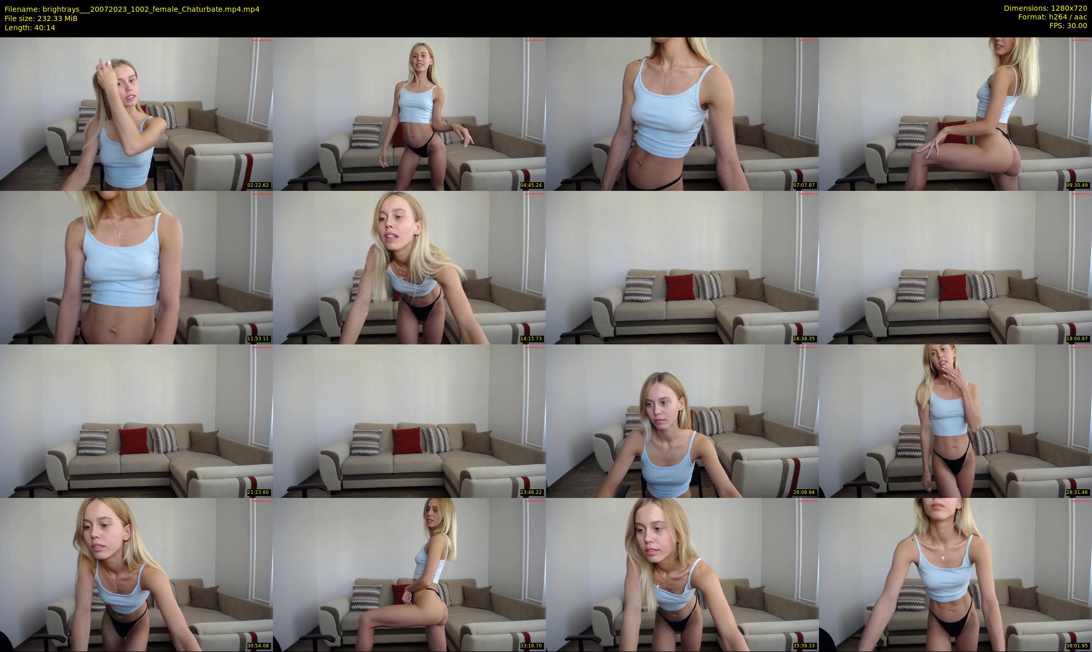 brightrays__ — 41 minute Chaturbate female cam show recording, 720p, Jul 20, 2023