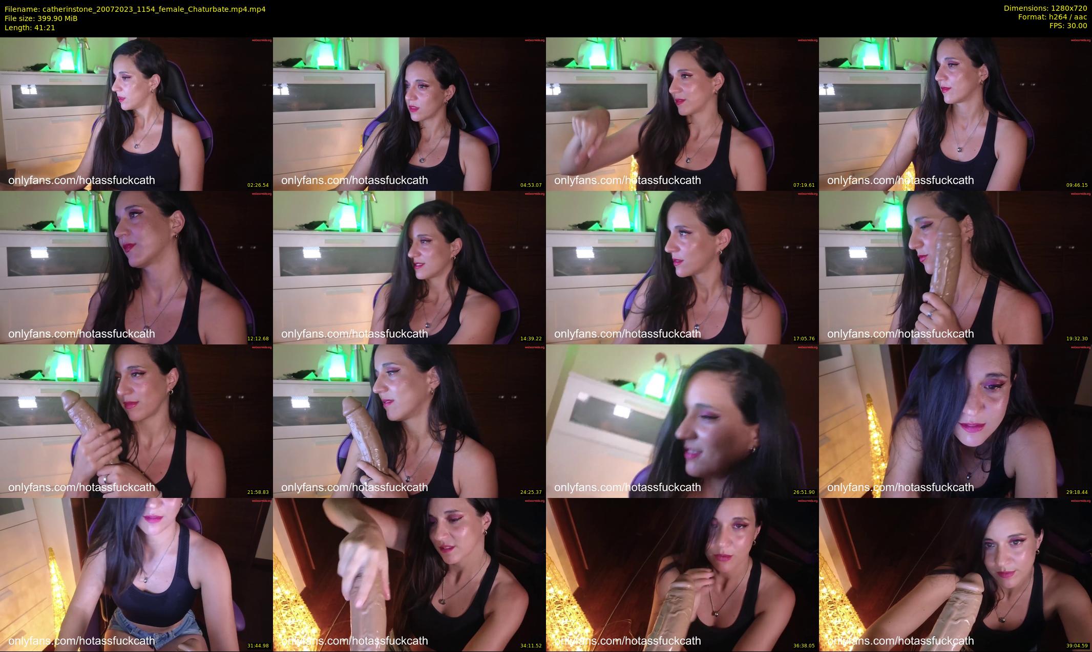 catherinstone — 42 minute Chaturbate female cam show recording, 720p, Jul 20, 2023