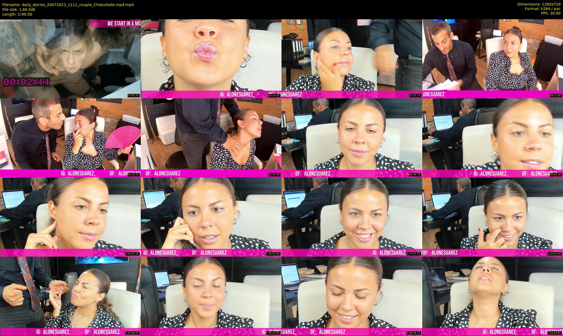 daily_stories — 120 minute Chaturbate couple cam show recording, 720p, Jul 20, 2023