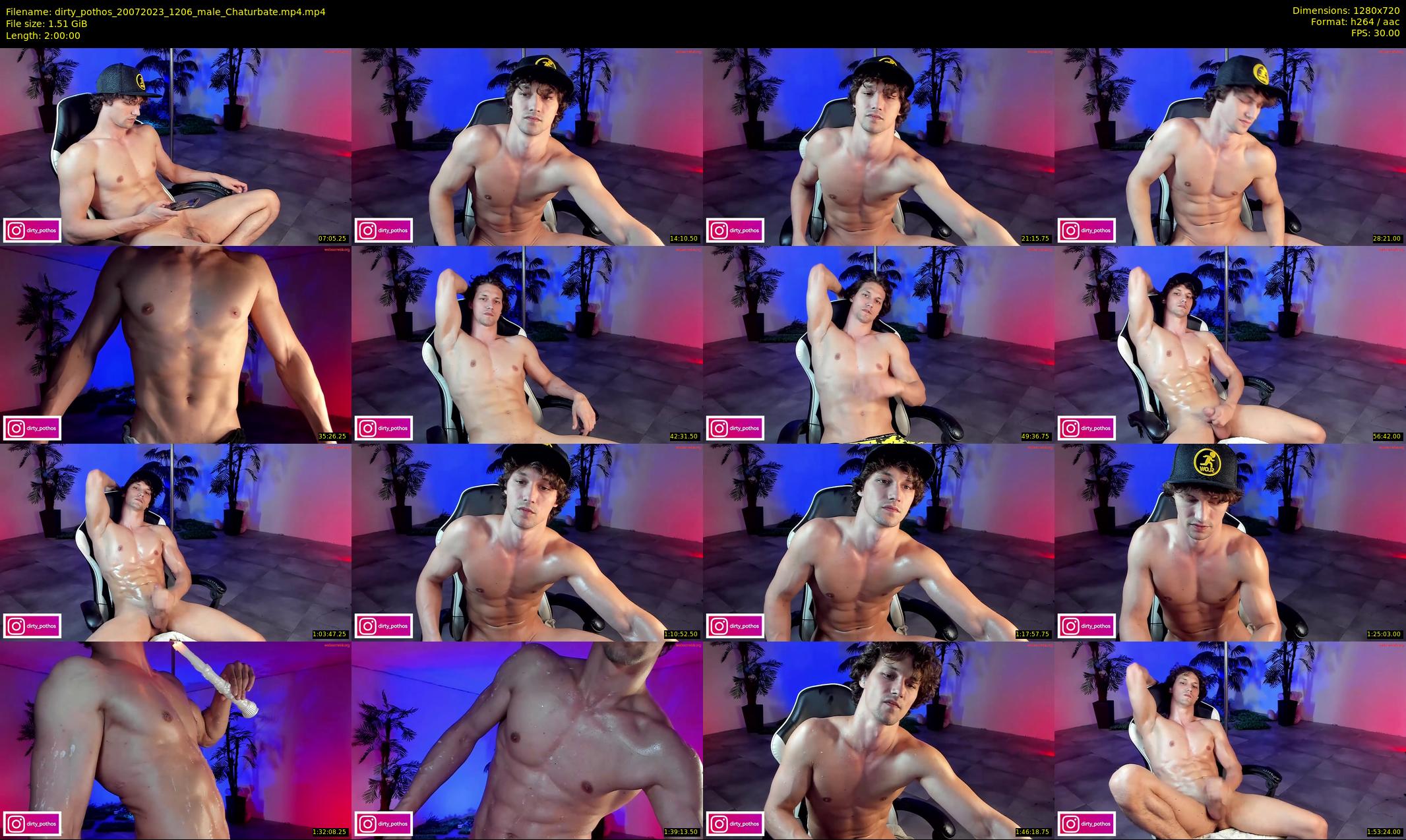 dirty_pothos — 120 minute Chaturbate male cam show recording, 720p, Jul 20, 2023