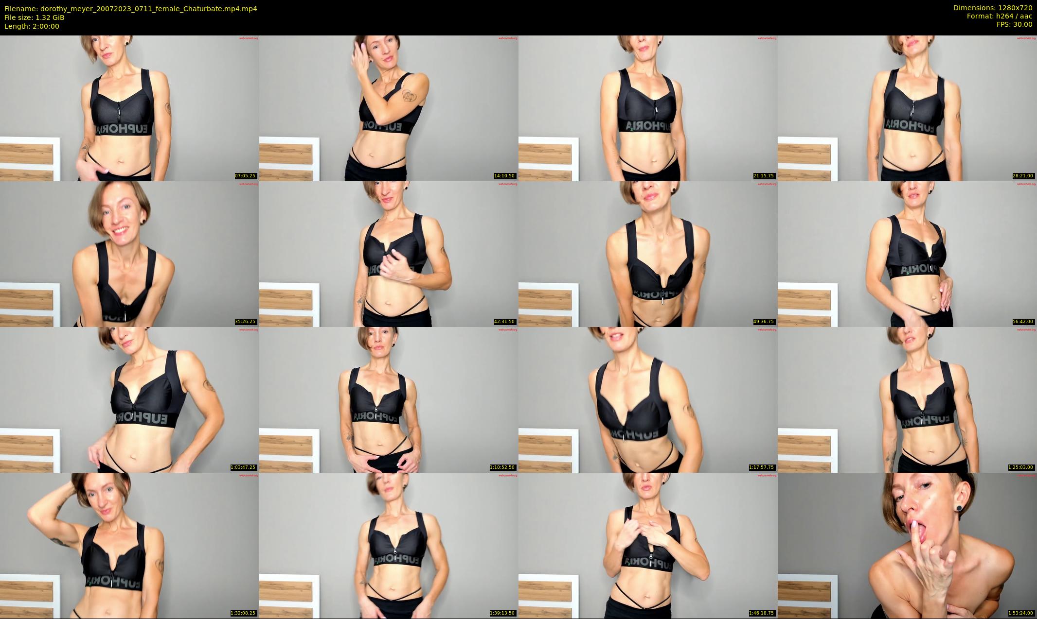 dorothy_meyer — 120 minute Chaturbate female cam show recording, 720p, Jul 20, 2023