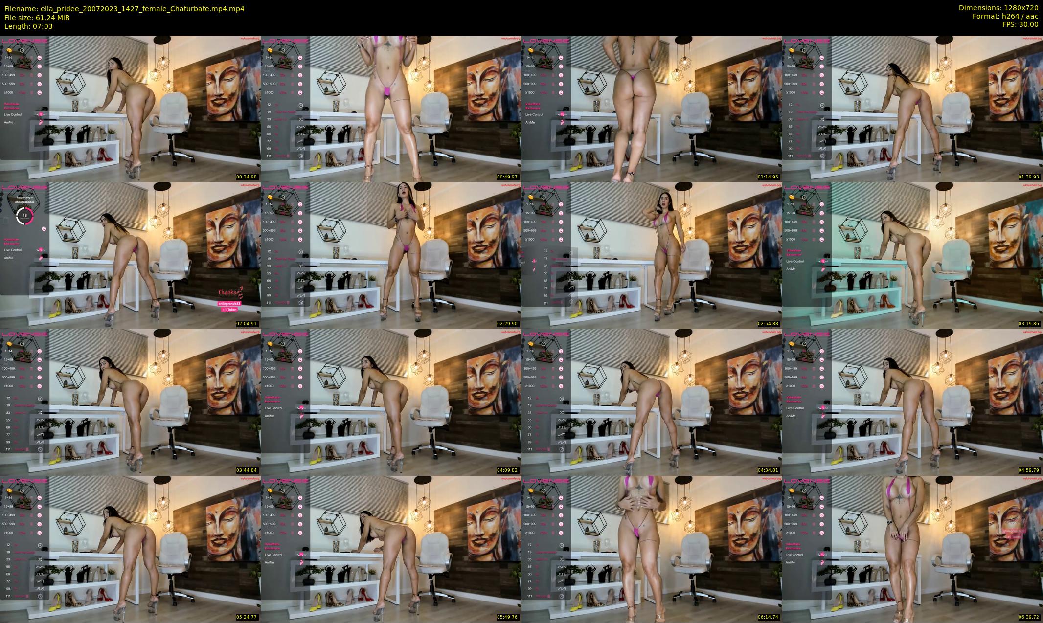 ella_pridee — 8 minute Chaturbate female cam show recording, 720p, Jul 20, 2023