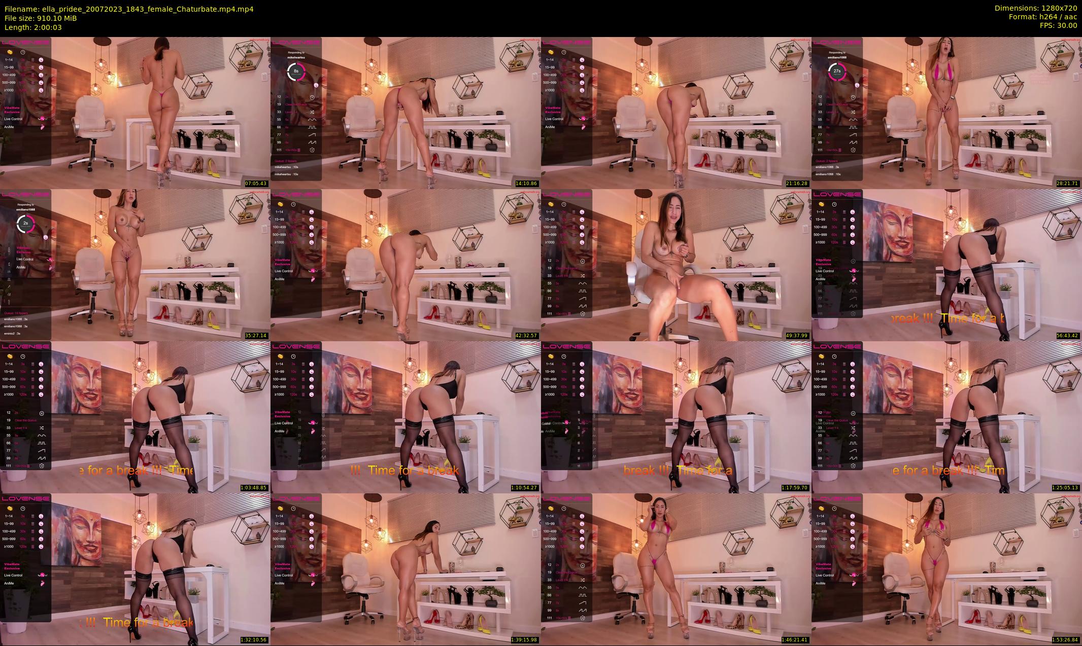 ella_pridee — 121 minute Chaturbate female cam show recording, 720p, Jul 20, 2023