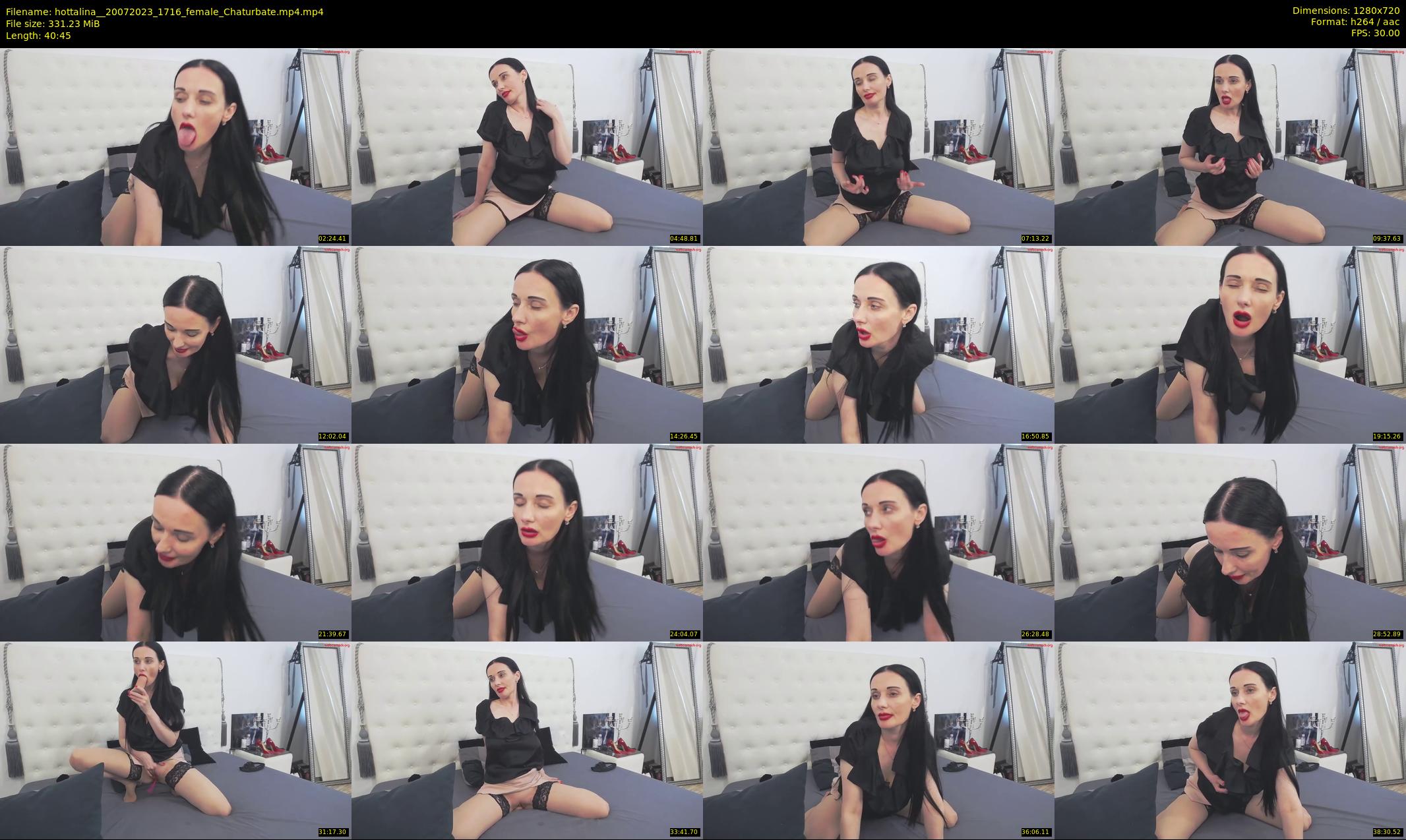 hottalina_ — 41 minute Chaturbate female cam show recording, 720p, Jul 20, 2023