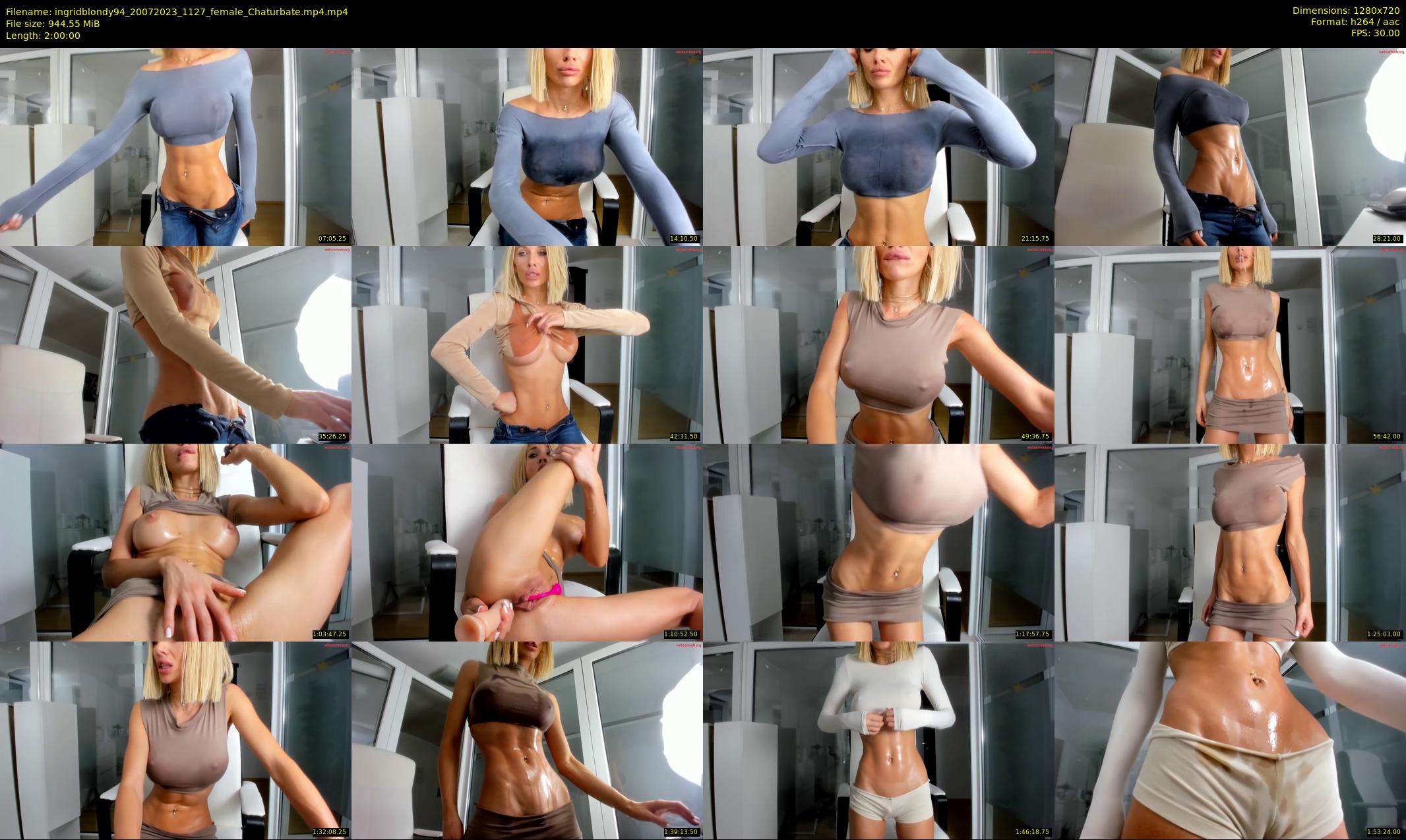 ingridblondy94 — 120 minute Chaturbate female cam show recording, 720p, Jul 20, 2023