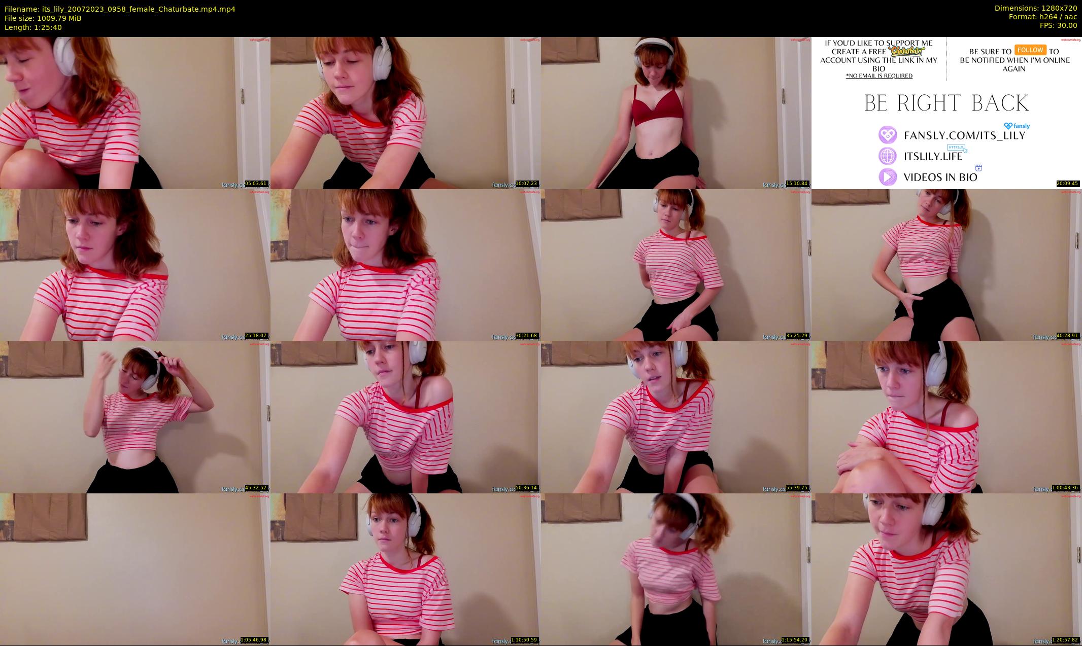 its_lily — 86 minute Chaturbate female cam show recording, 720p, Jul 20, 2023
