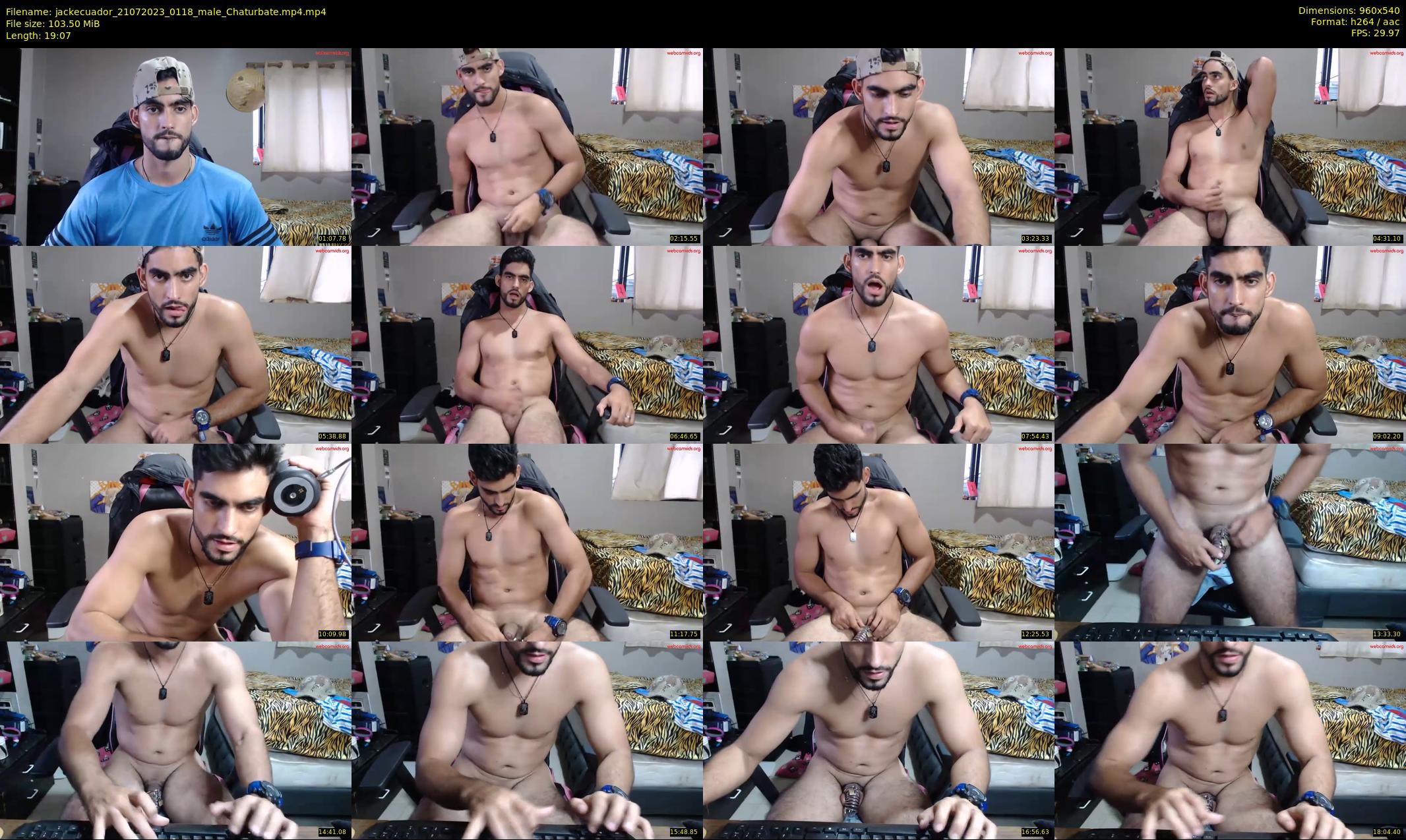 jackecuador — 20 minute Chaturbate male cam show recording, 480p, Jul 21, 2023