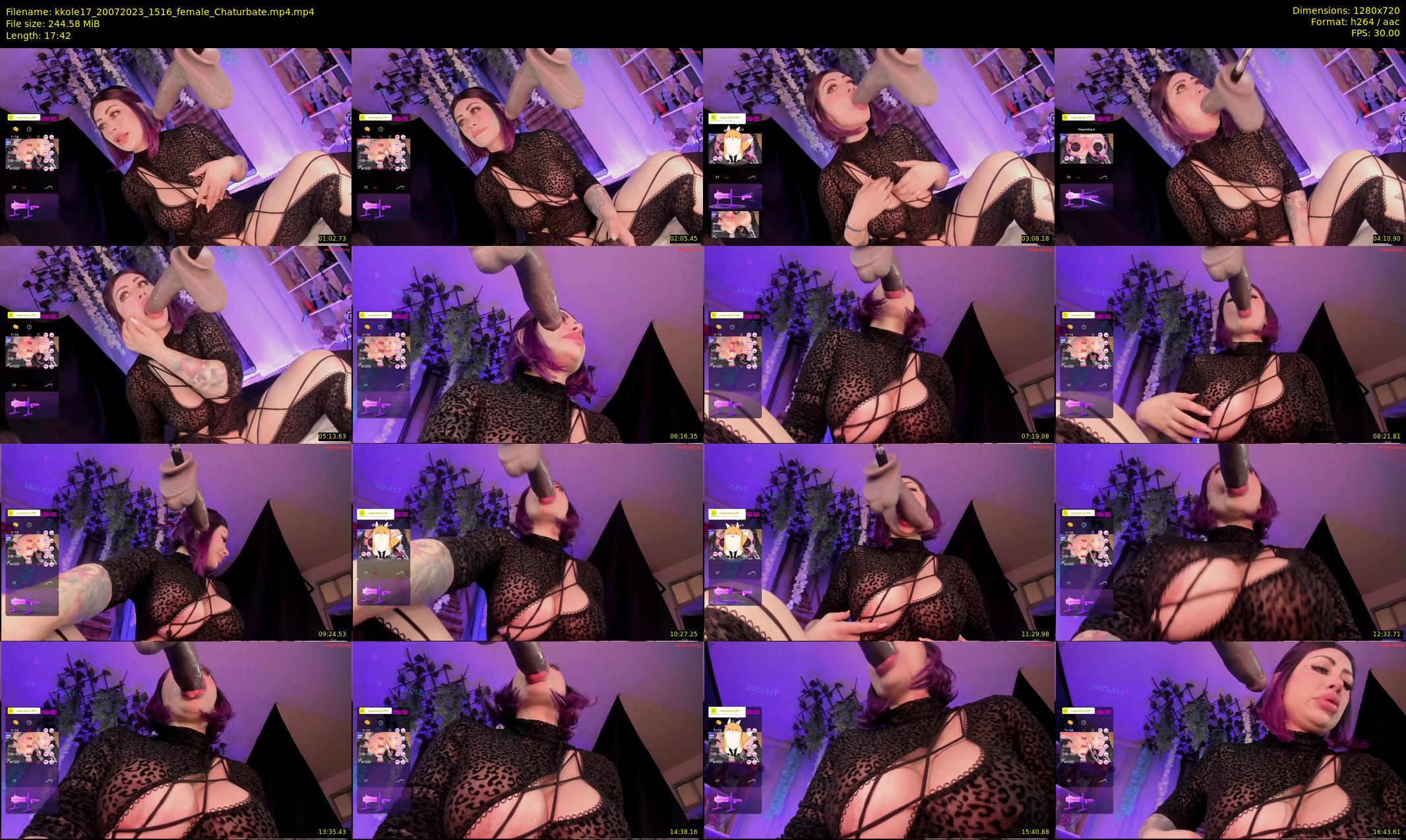 kkole17 — 18 minute Chaturbate female cam show recording, 720p, Jul 20, 2023