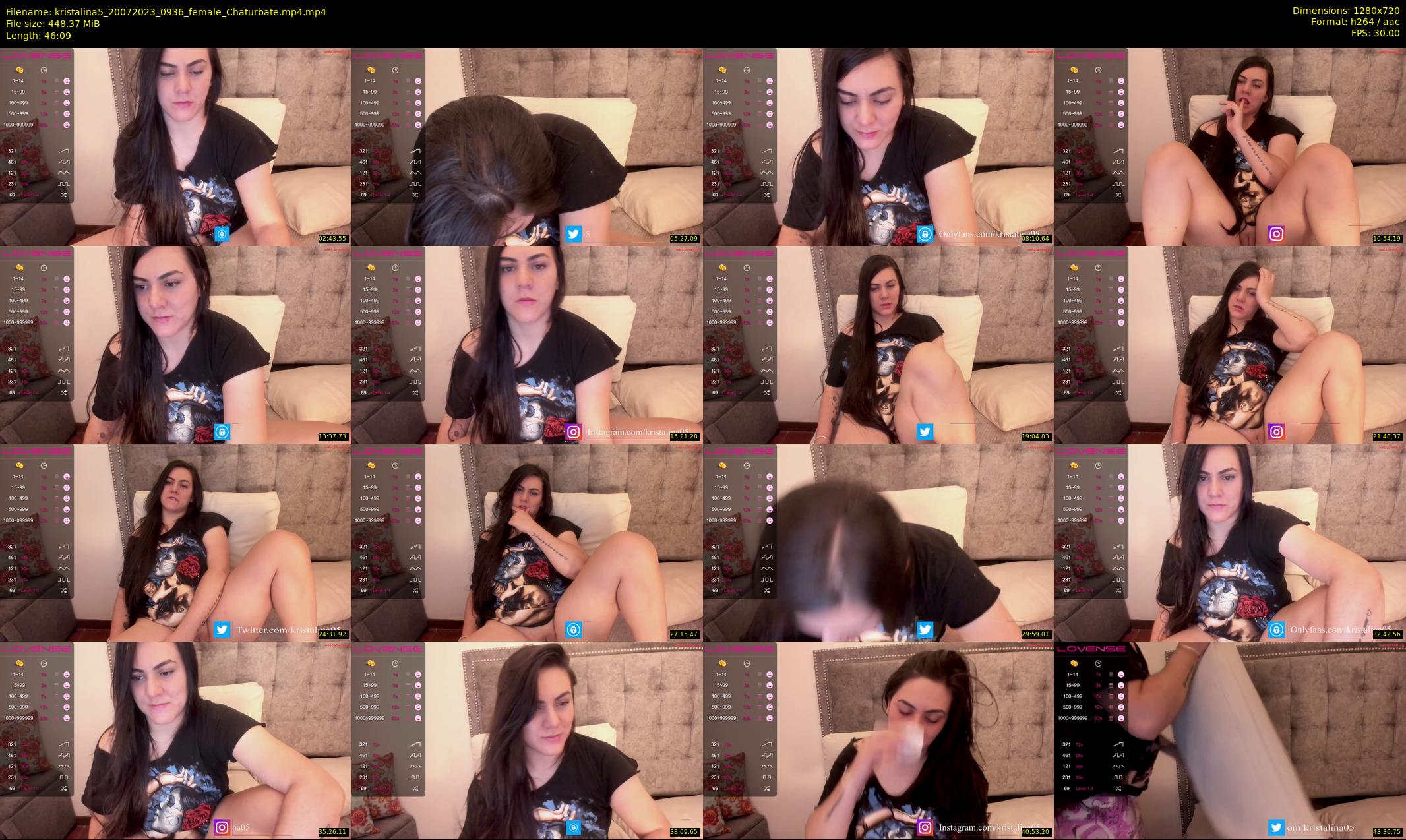 kristalina5 — 47 minute Chaturbate female cam show recording, 720p, Jul 20, 2023