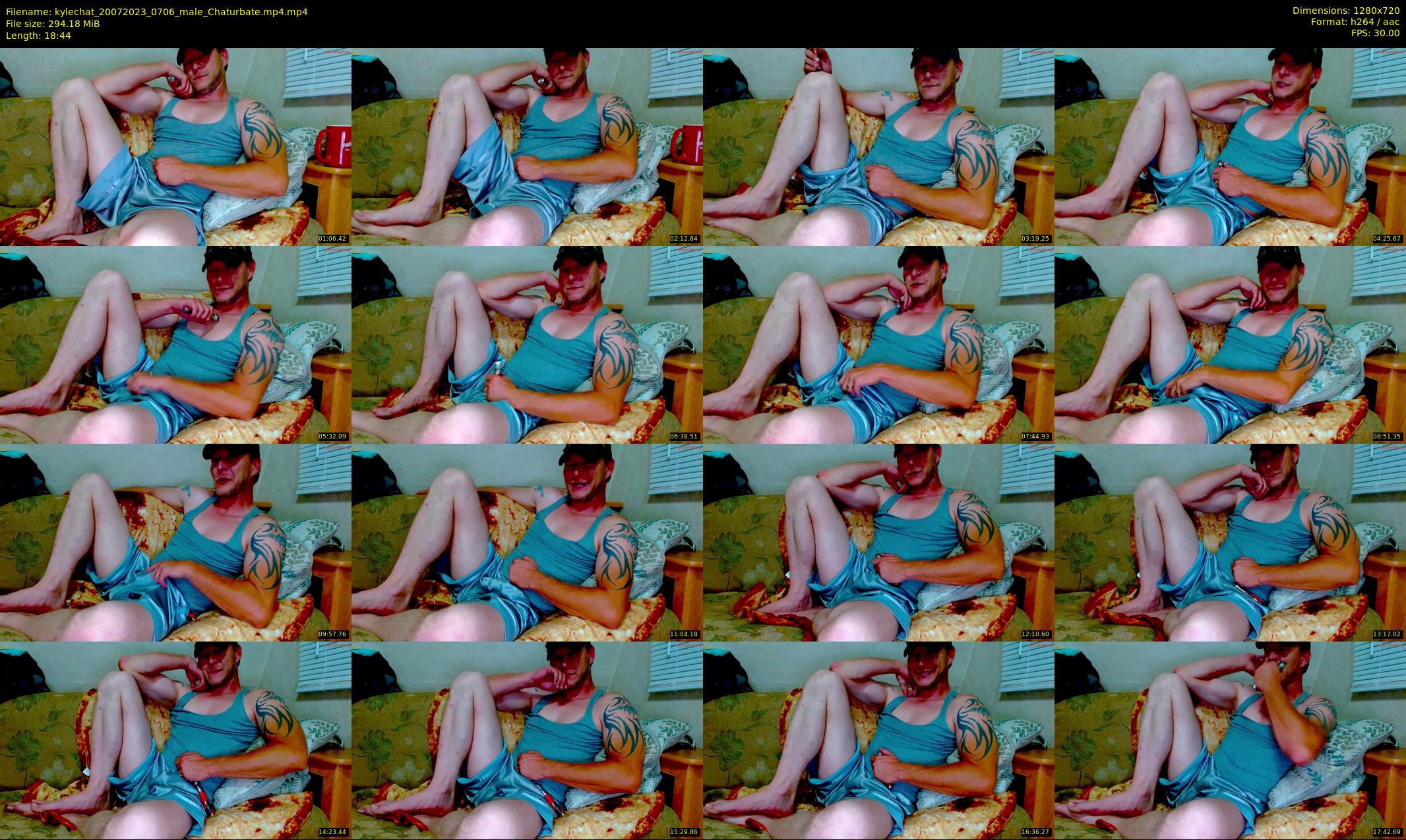 kylechat — 19 minute Chaturbate male cam show recording, 720p, Jul 20, 2023